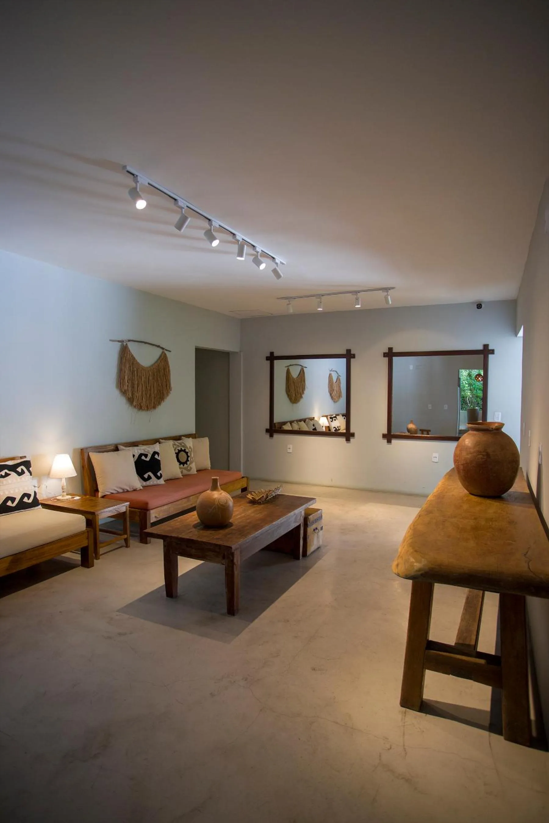 Living room, Bed in Tropical Beach