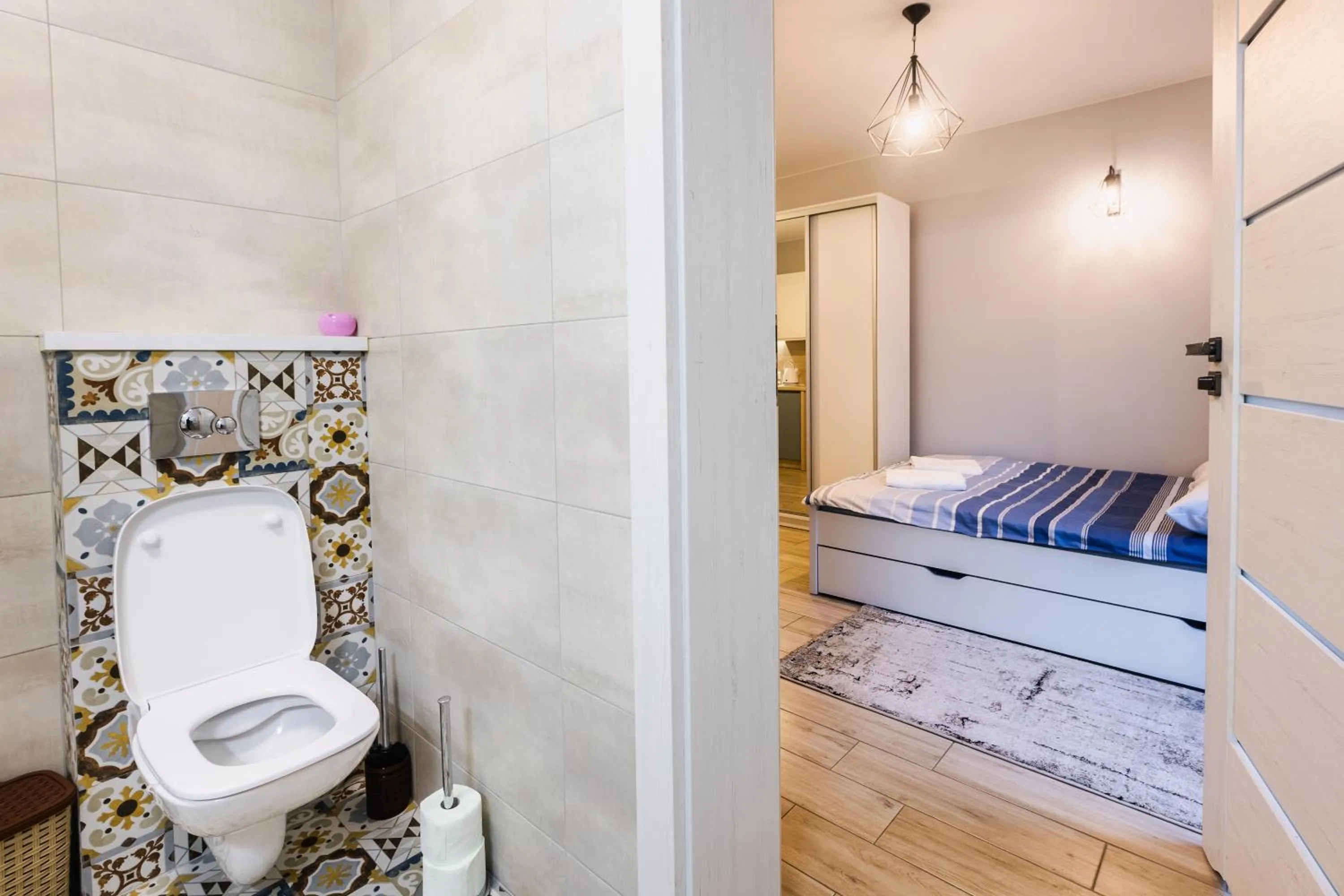 Bed in Apartamenty,pokoje Paholski