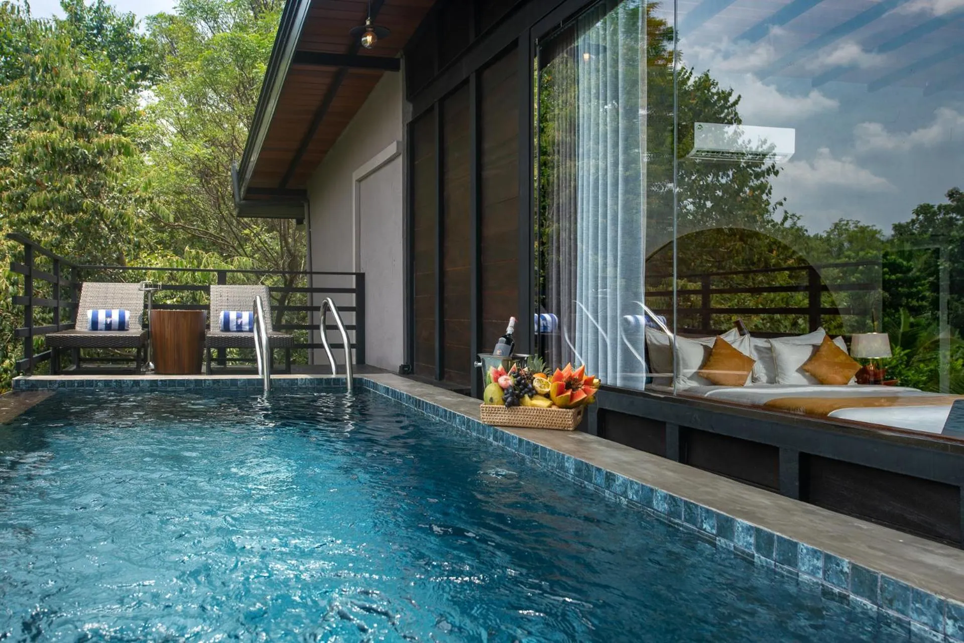 Pool view in Atha Resort