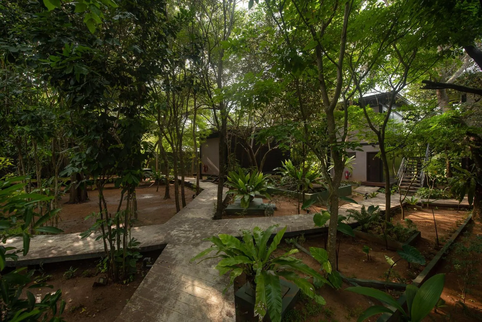 Garden view in Atha Resort