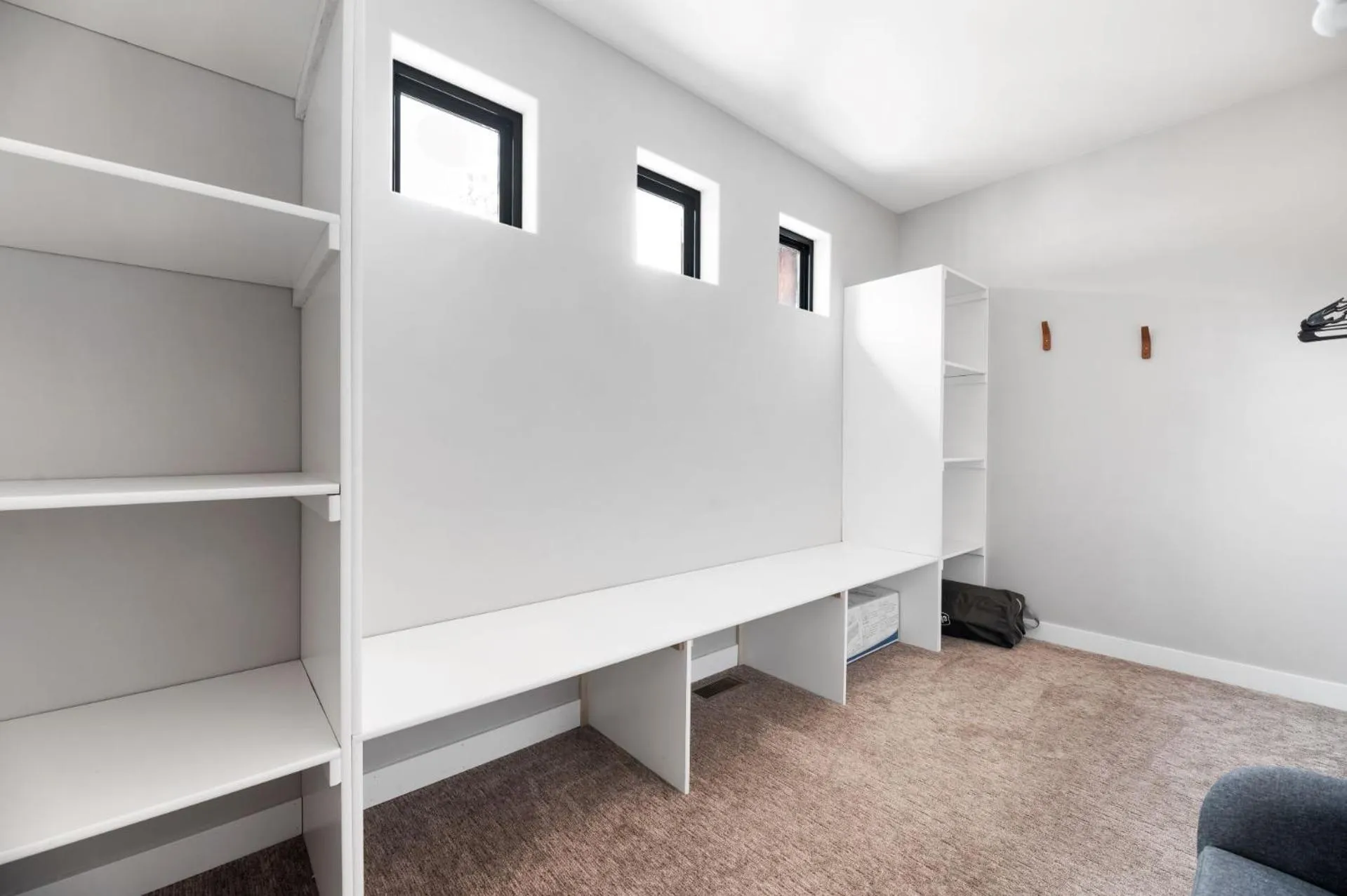 Bed in Copper Skies Lodge at Powder House Pass