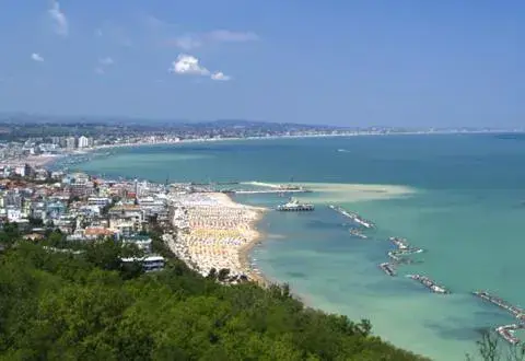 Bird's-eye View in Grand Hotel Michelacci