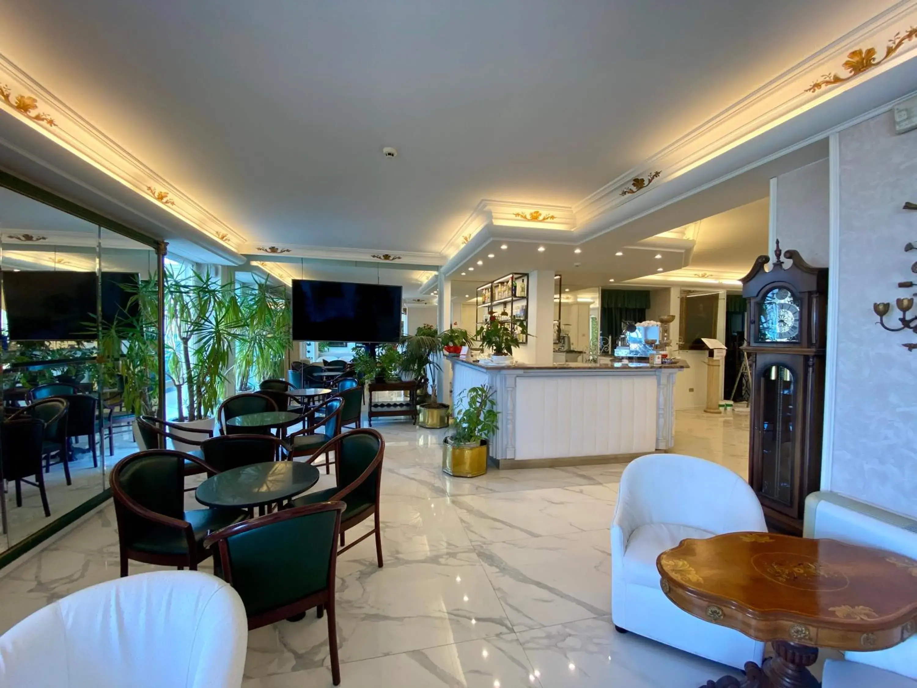 Lobby/Reception in Grand Hotel Michelacci