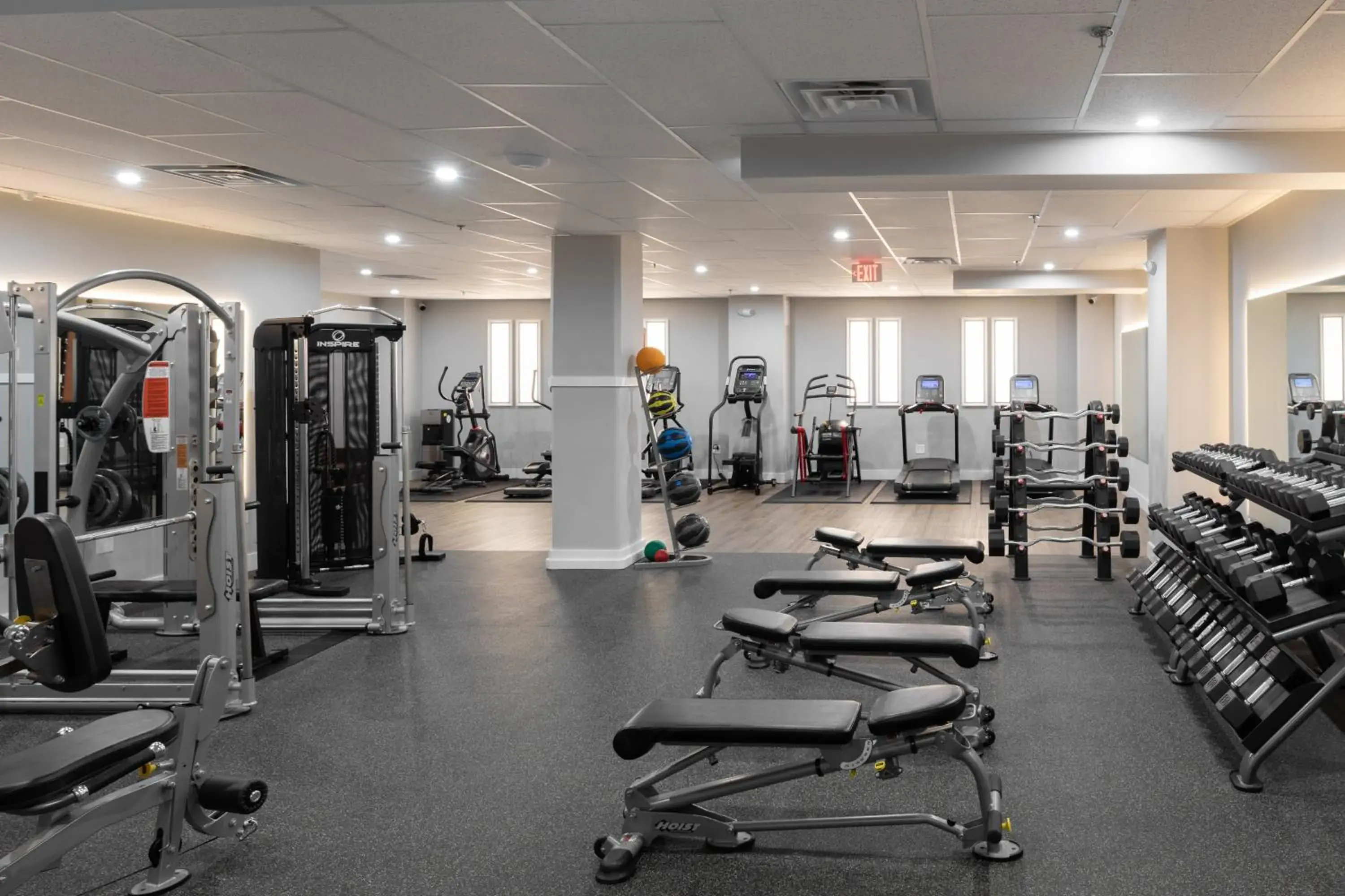 Fitness centre/facilities in The Ledger Residences by Sosuite - Old City Fitness centre/facilities in The Ledger Residences by Sosuite - Old City