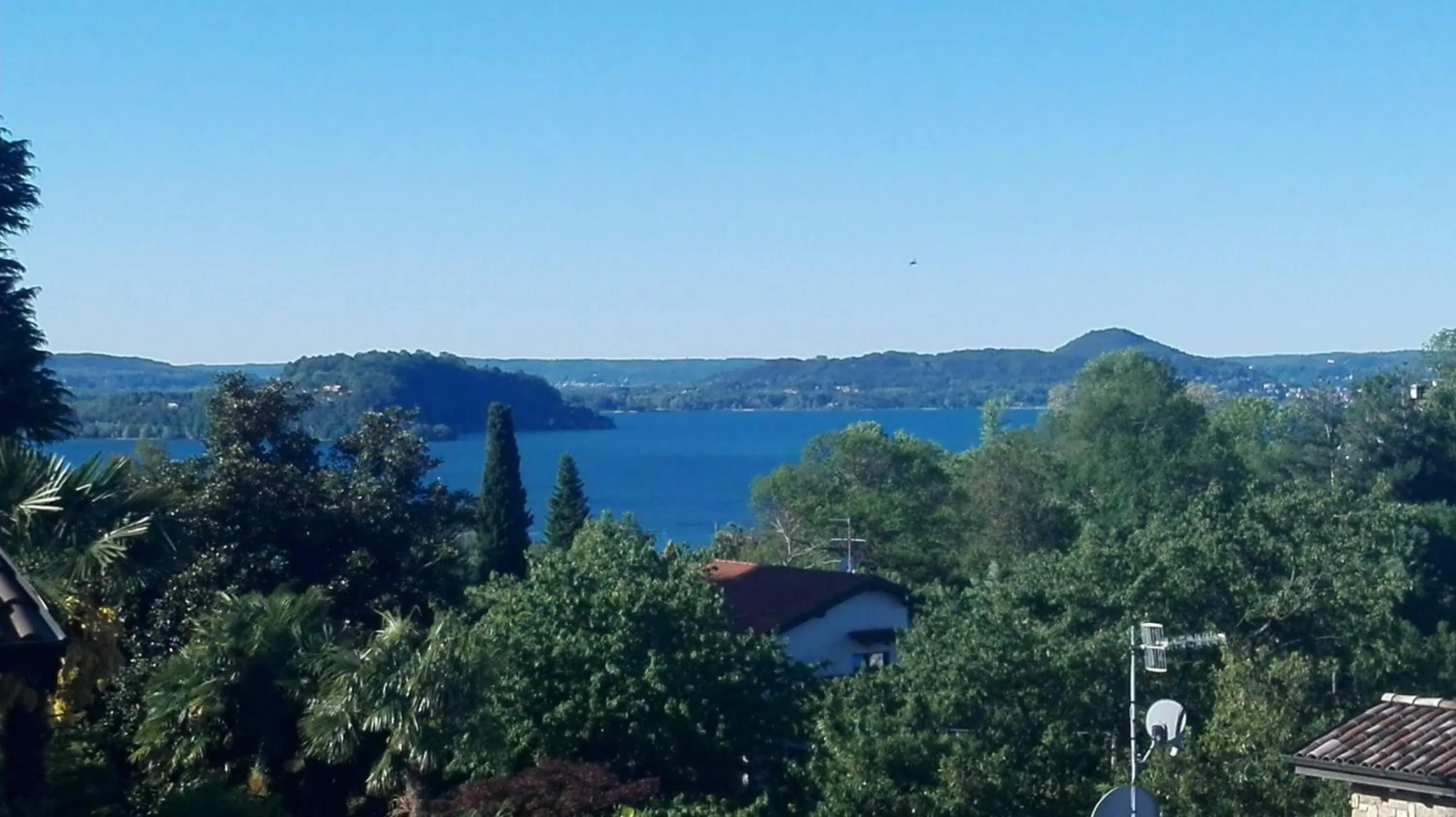 Lake view in B&B La Civetta