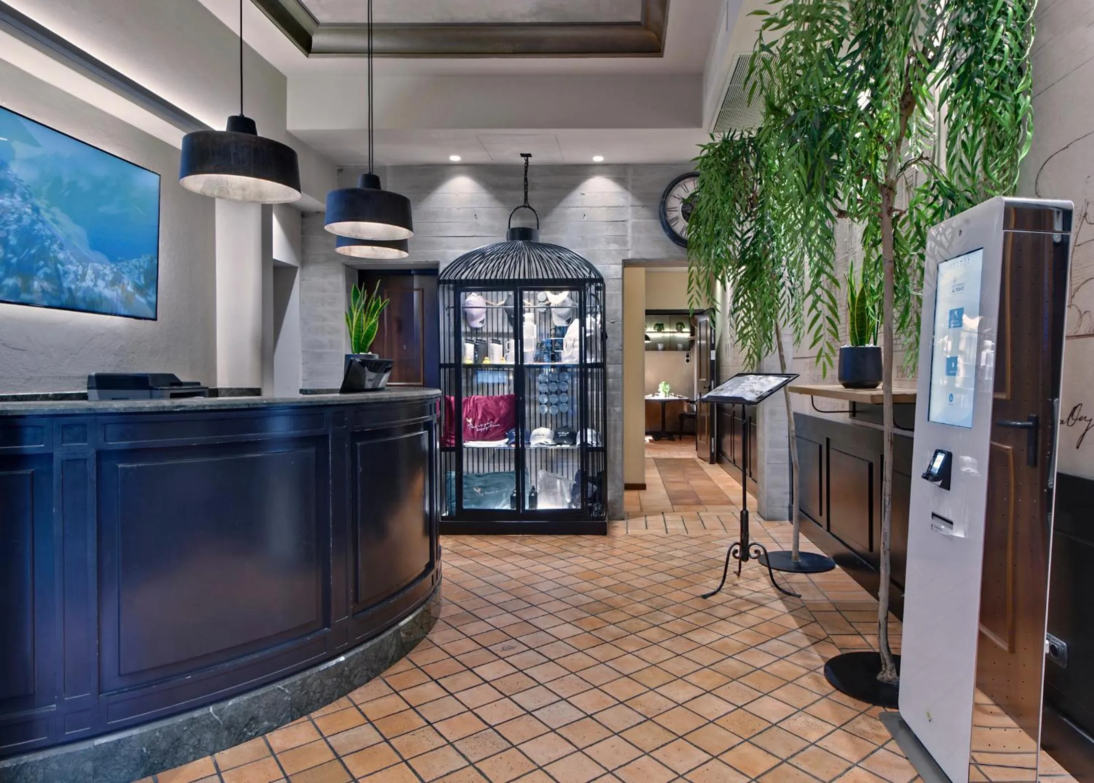 Lobby or reception in Hotel Locanda Al Piave ***S