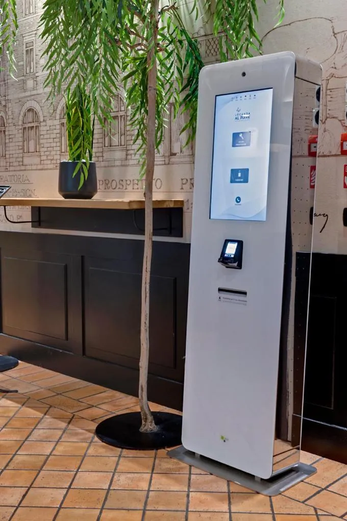 Lobby or reception in Hotel Locanda Al Piave ***S