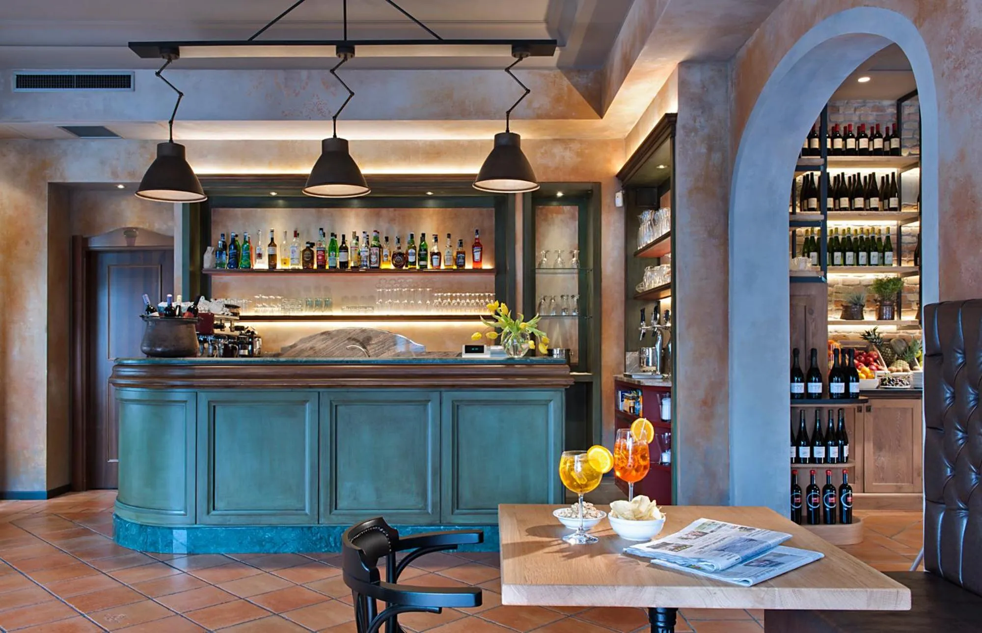 Lounge or bar in Hotel Locanda Al Piave ***S