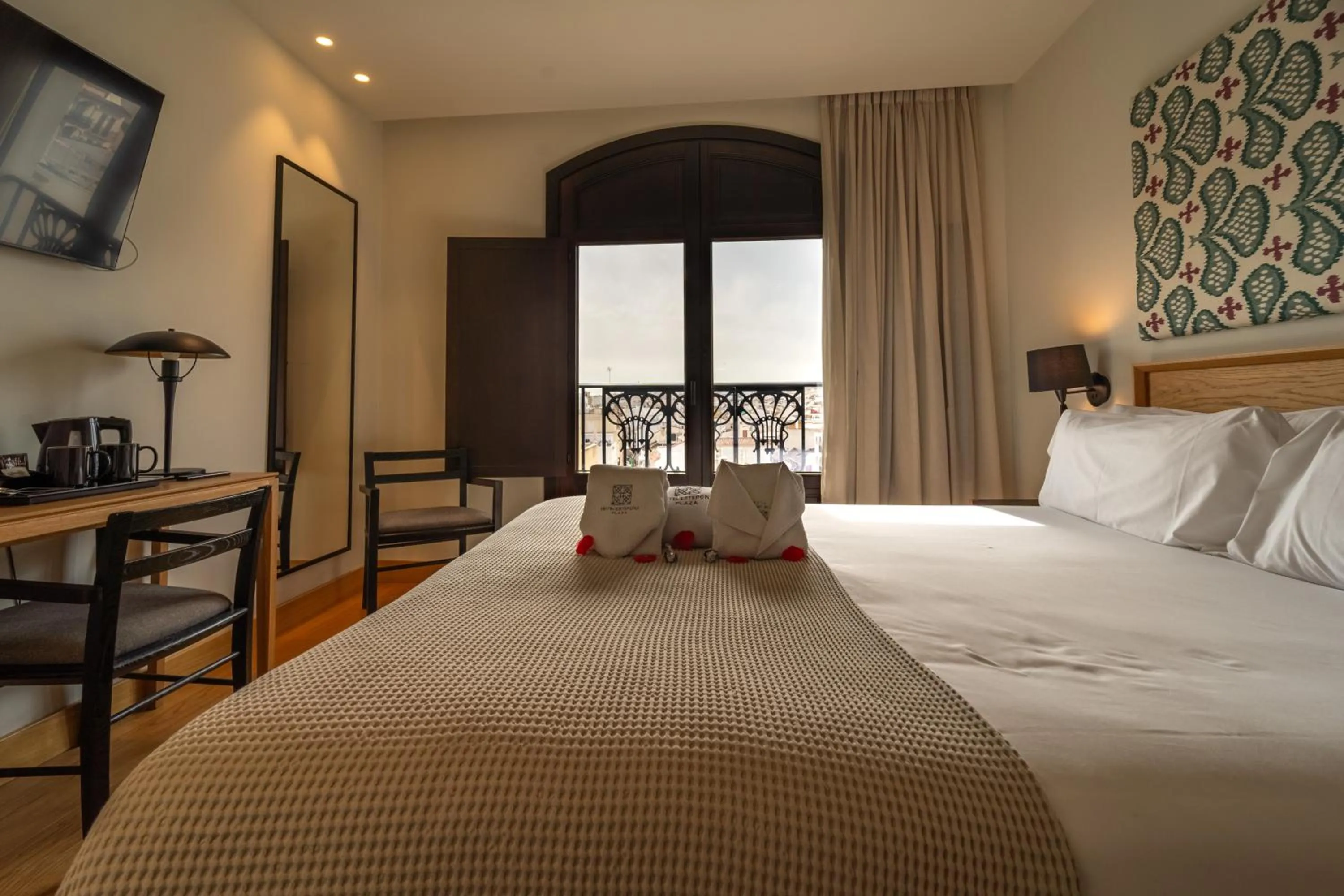 Bed in Hotel Estepona Plaza