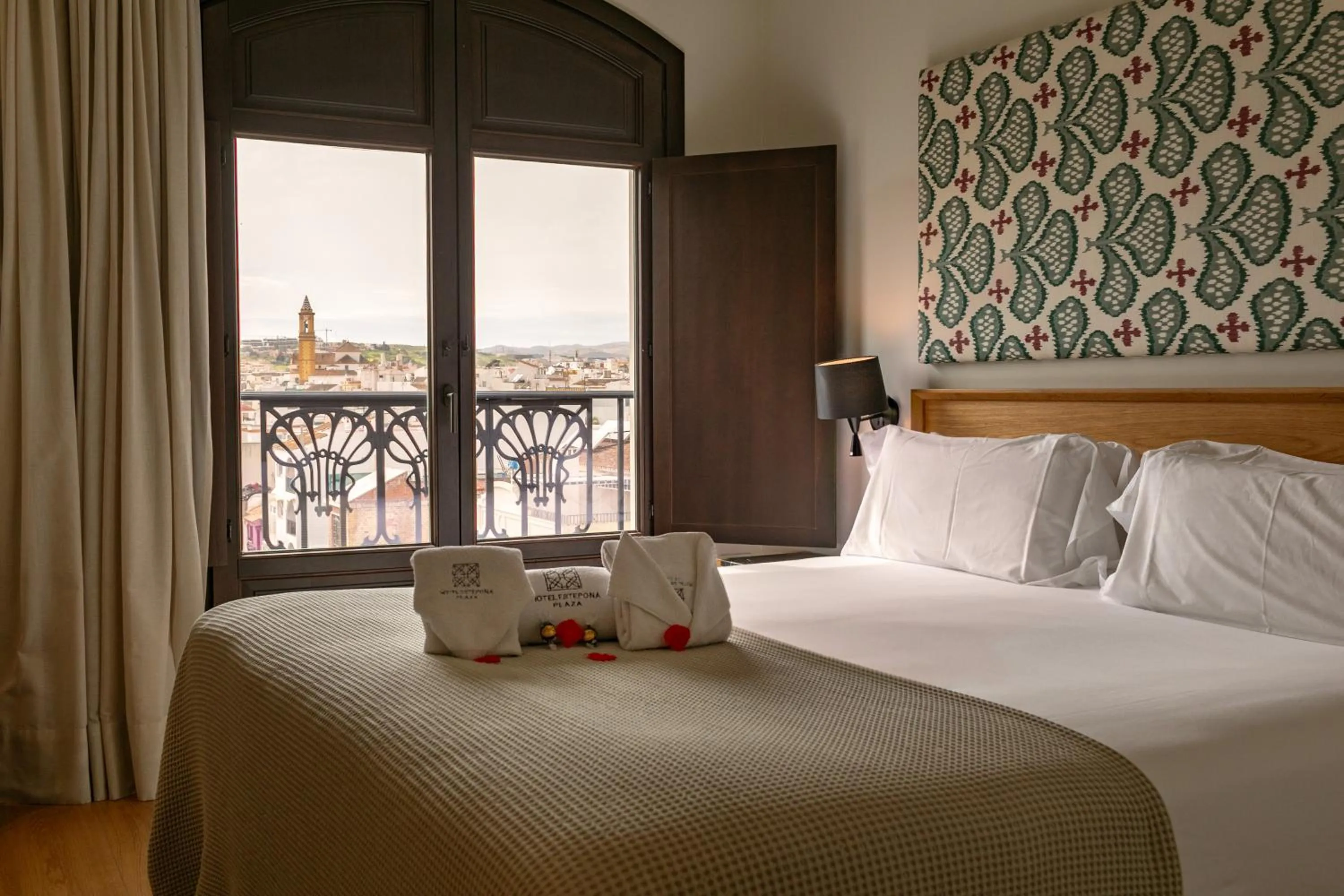 Bed in Hotel Estepona Plaza
