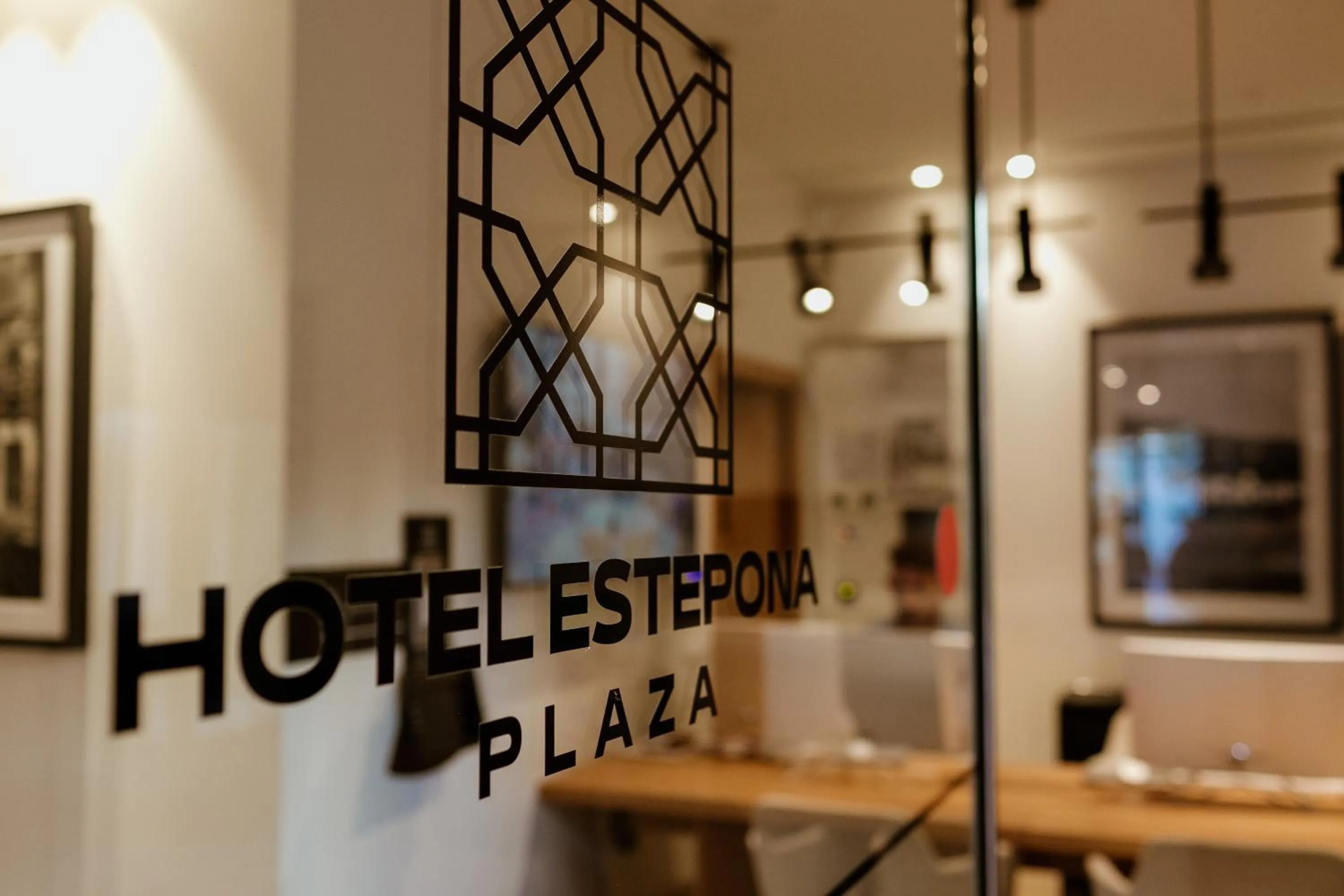 Property logo or sign in Hotel Estepona Plaza