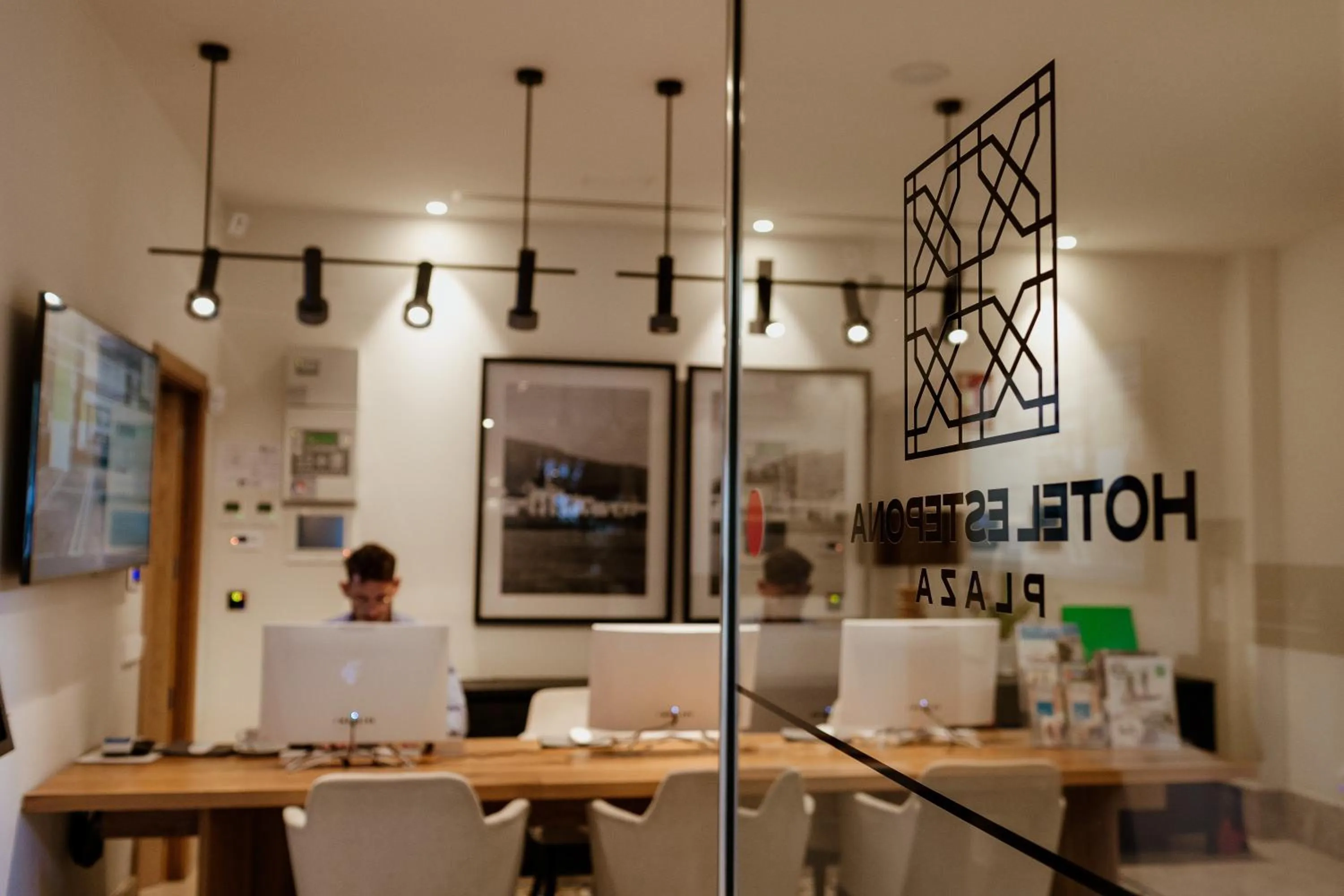 Lobby or reception in Hotel Estepona Plaza