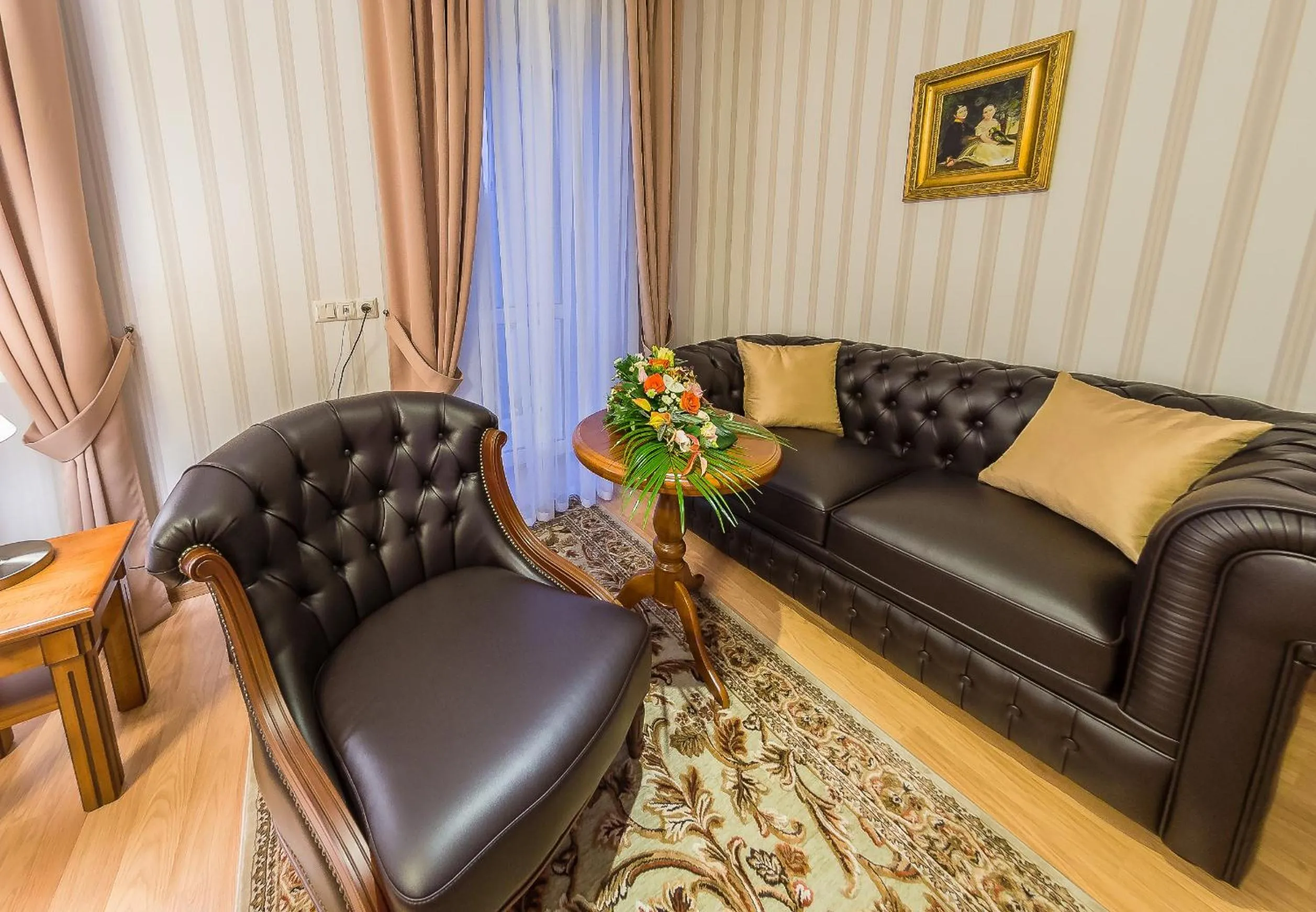 Seating area in Bystrytsya Lux