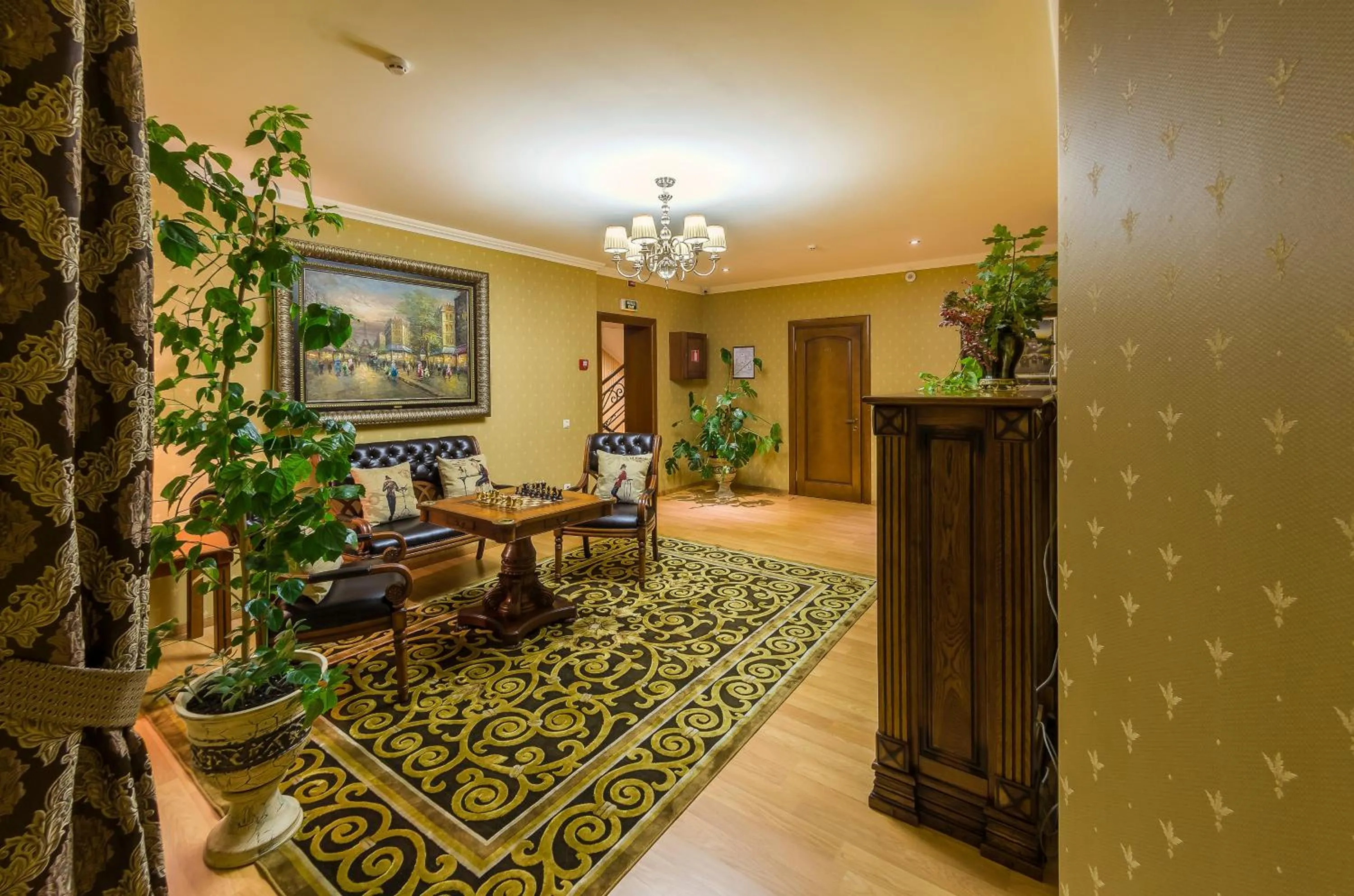Living room in Bystrytsya Lux