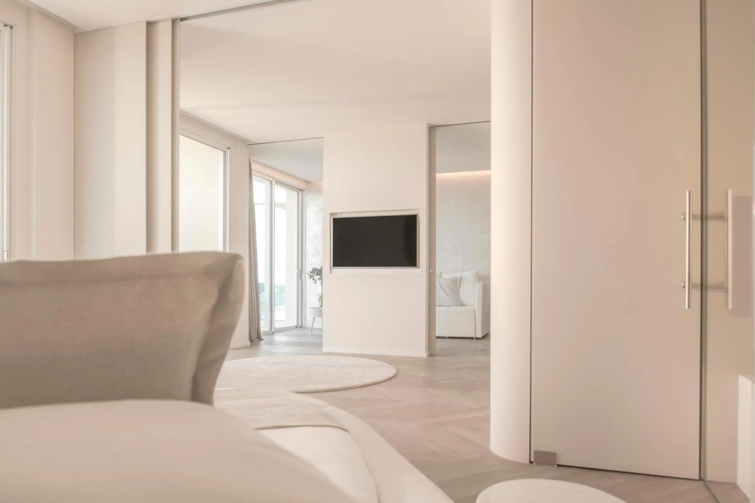 Bed in Hotel Sans Souci Bed in Hotel Sans Souci