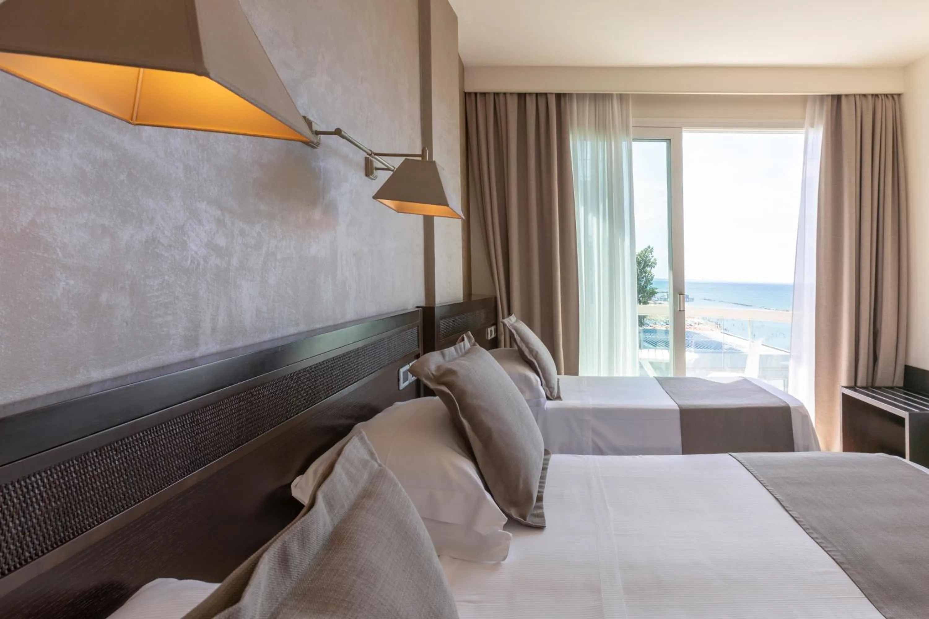 Bed in Hotel Sans Souci