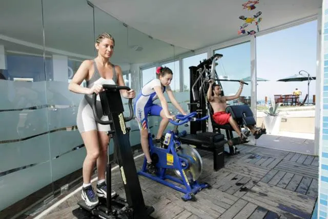 Fitness centre/facilities in Hotel Sans Souci