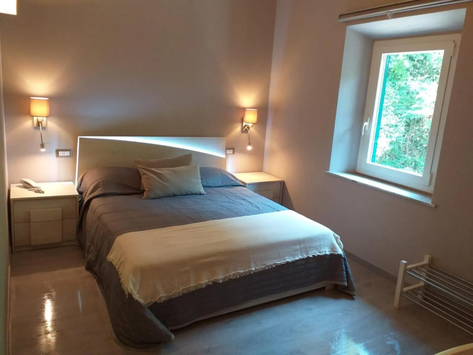 Bedroom, Bed in Hotel Monti