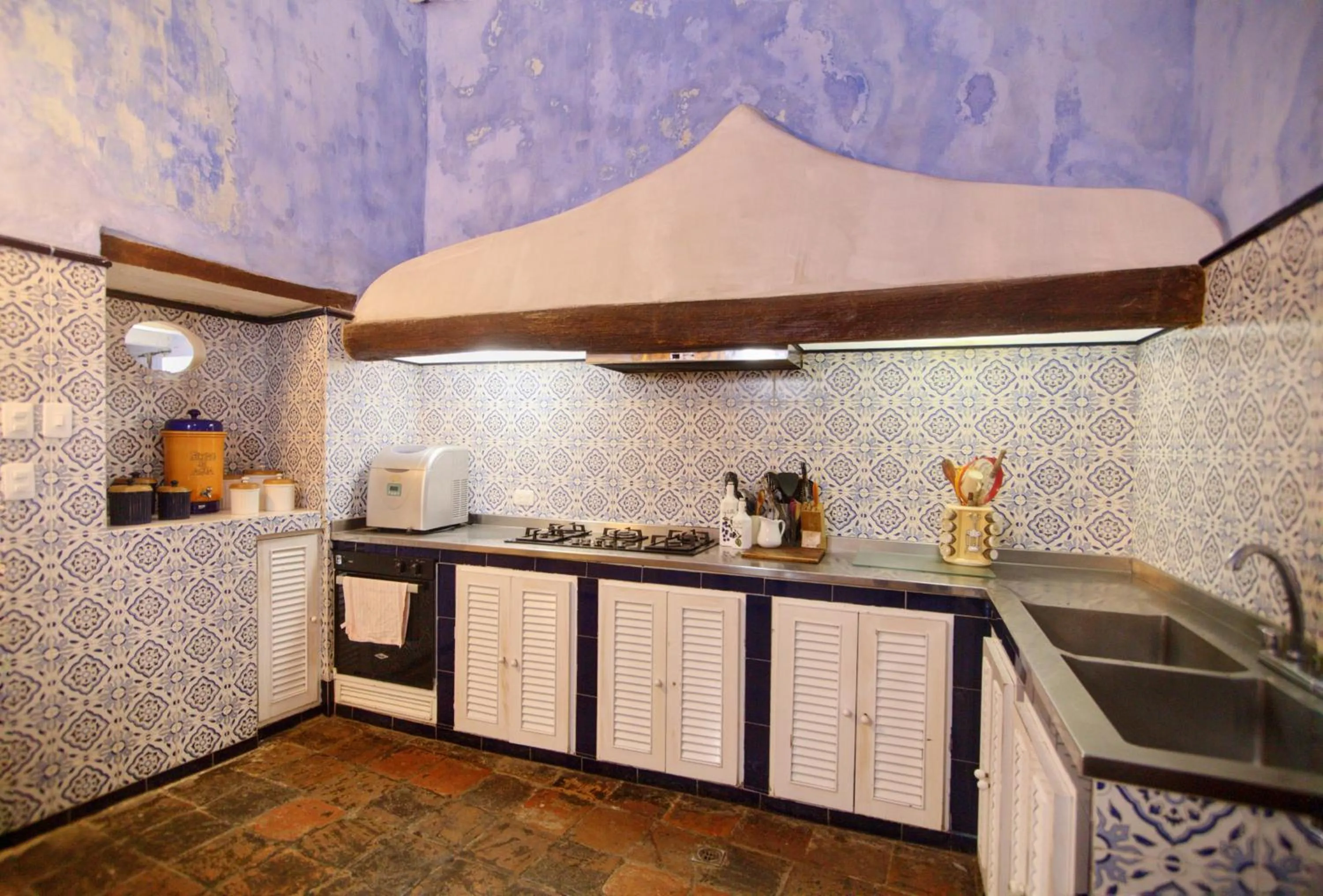 Kitchen or kitchenette in Casa Baloco
