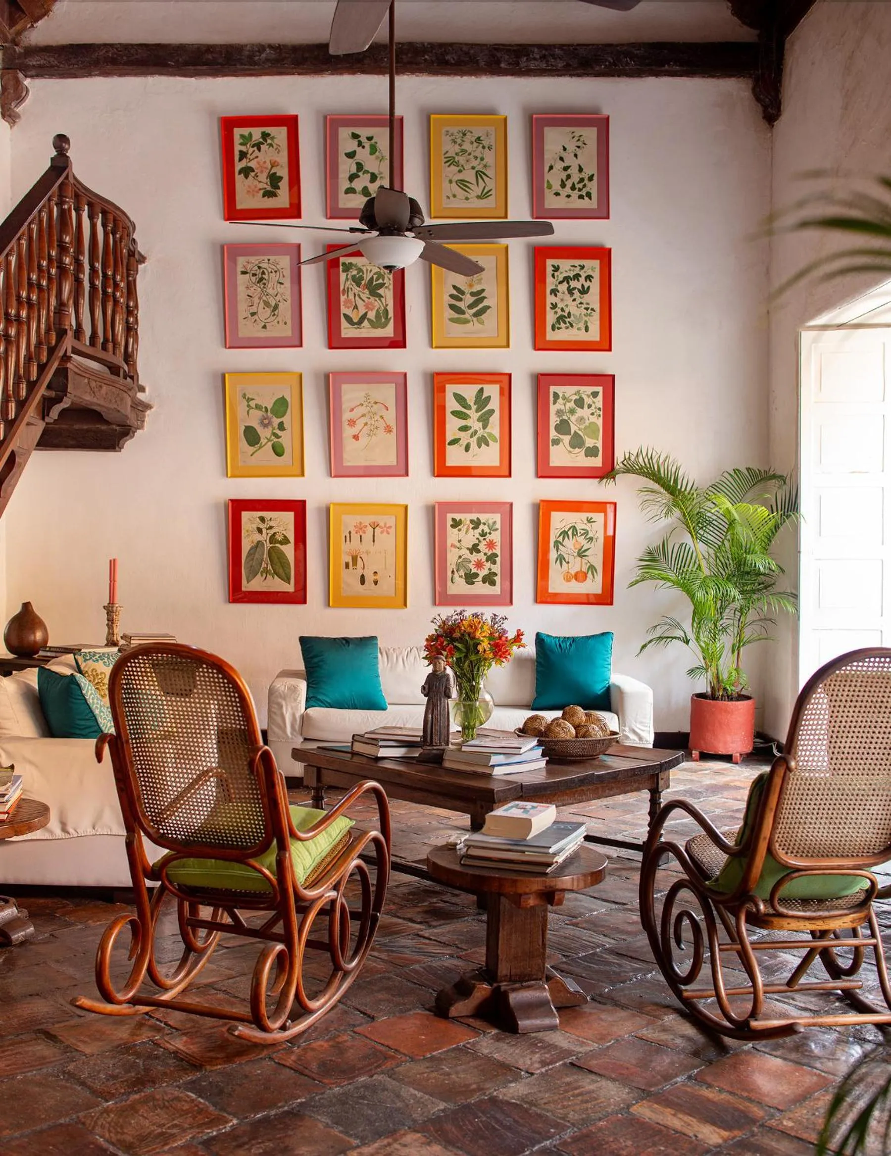 Living room in Casa Baloco