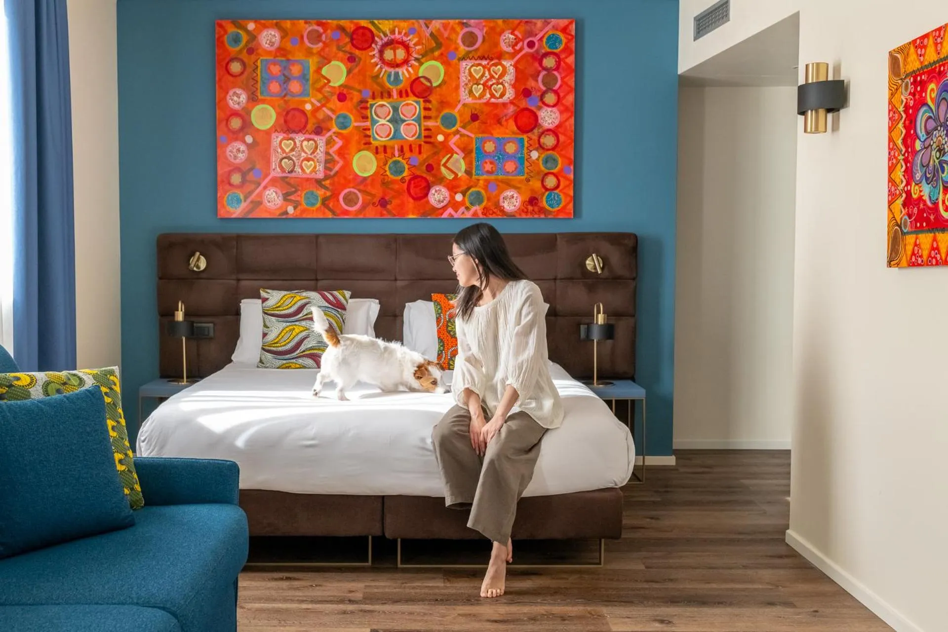 Bed in Hotel Rovereto