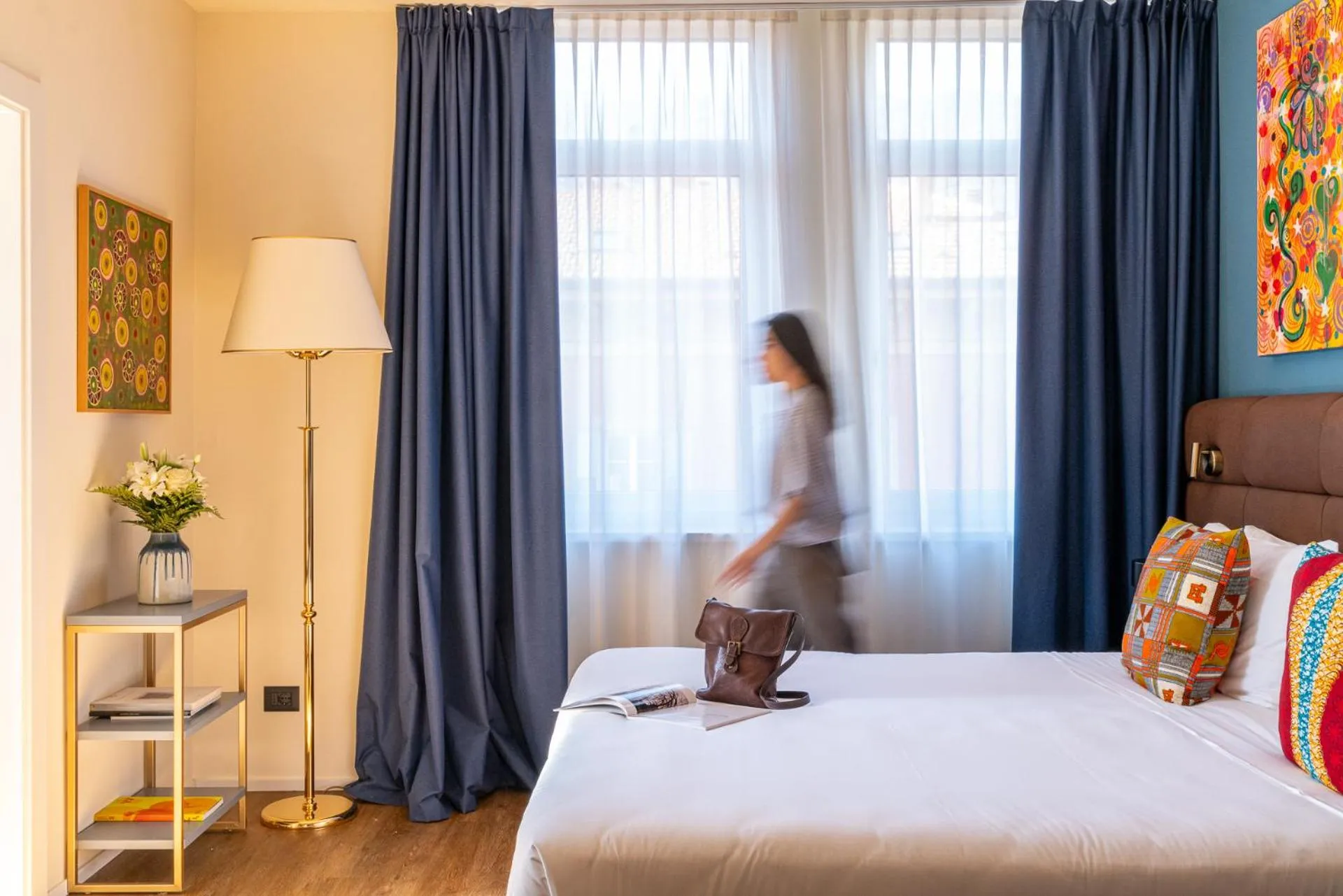 Bed in Hotel Rovereto