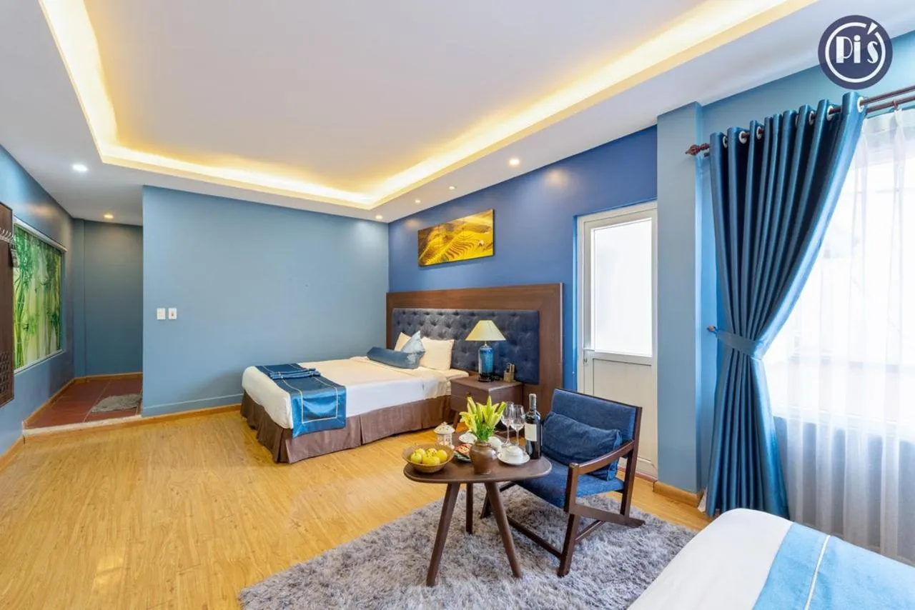 Bed in Pi’s Boutique Sapa