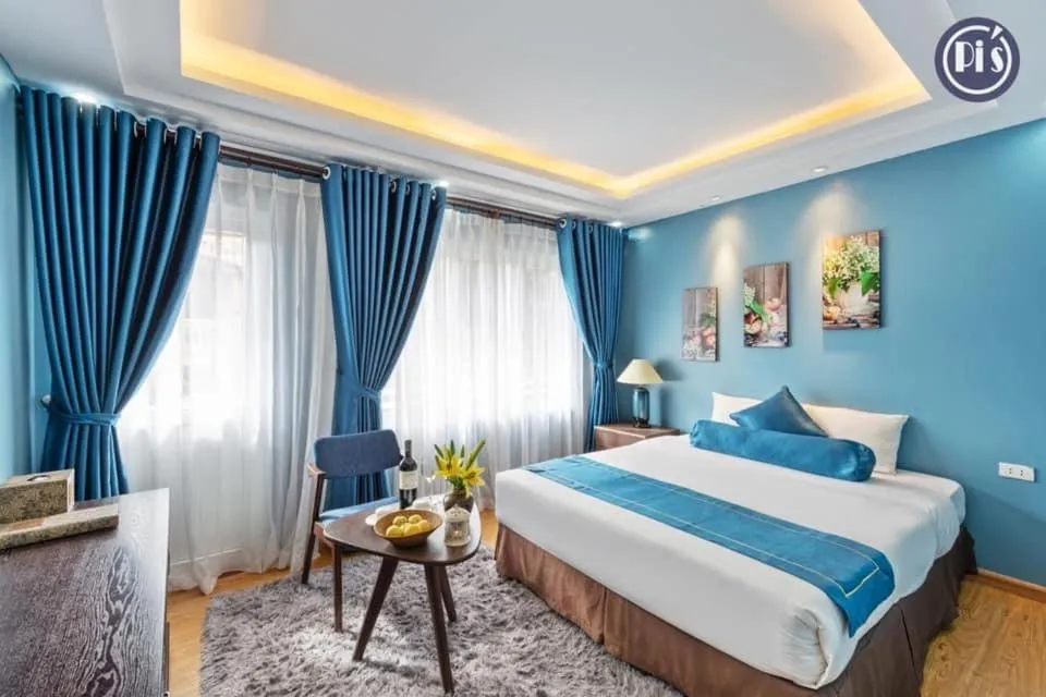 Bed in Pi’s Boutique Sapa