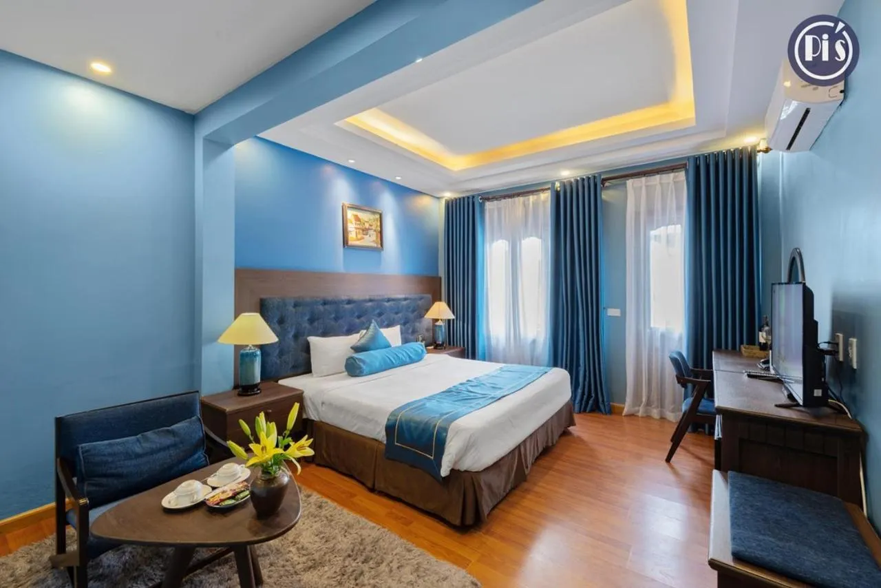 Bed in Pi’s Boutique Sapa