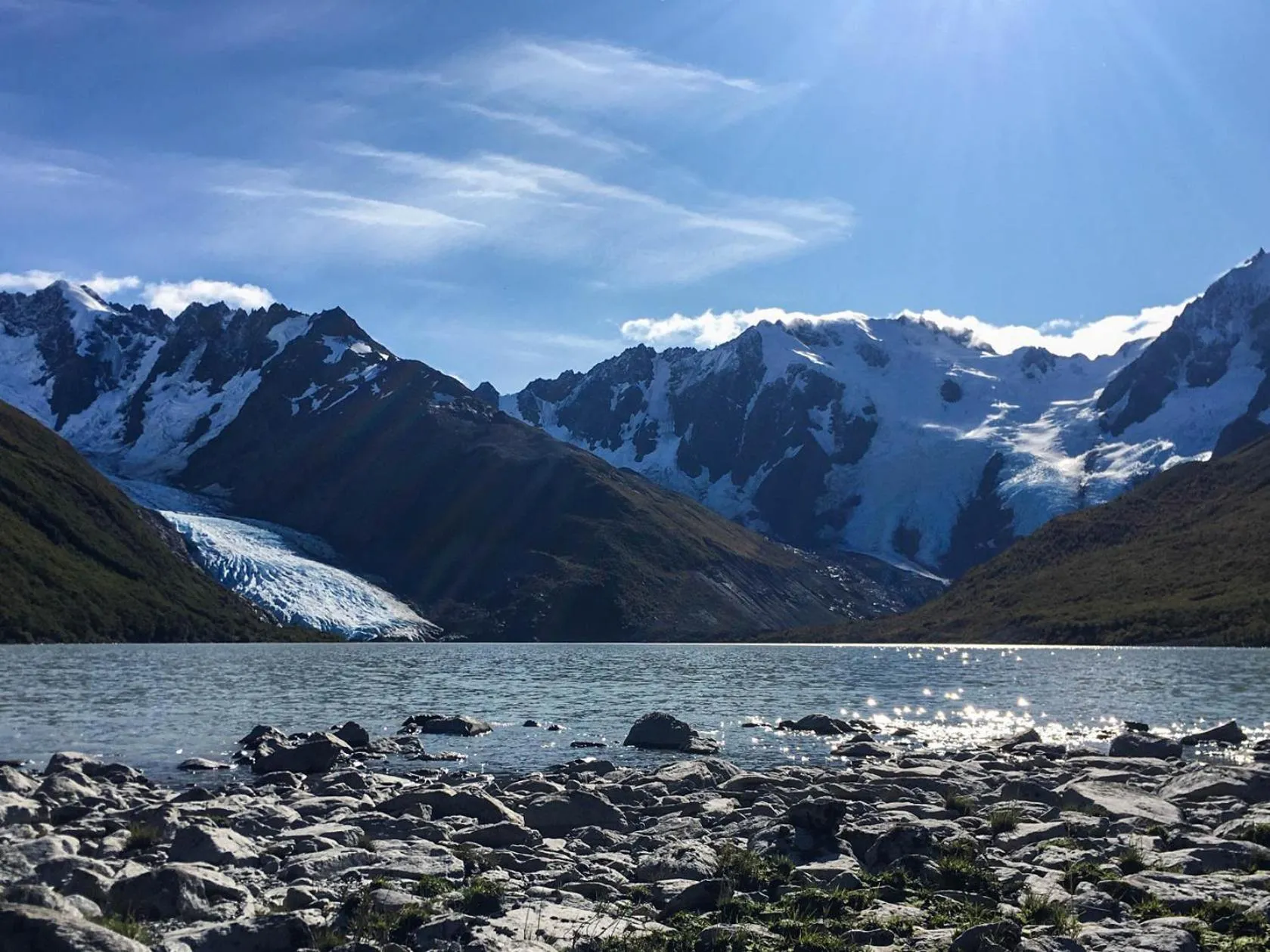 Natural landscape in Refugio de Glaciares