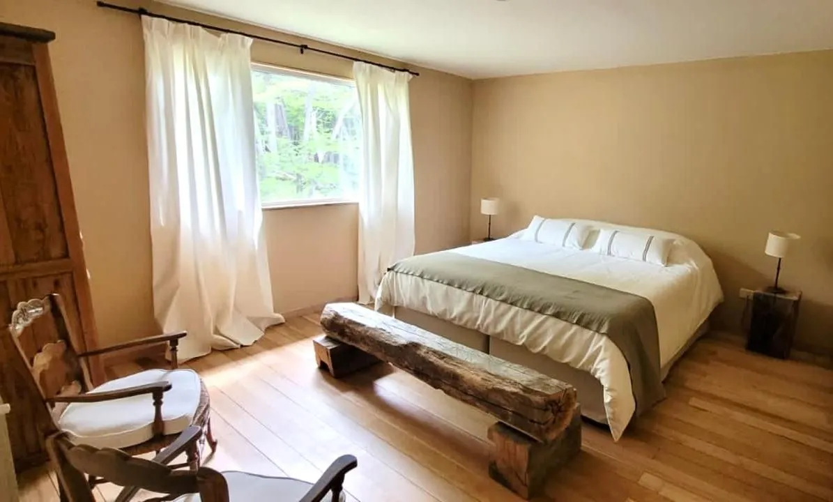 Bed in Refugio de Glaciares