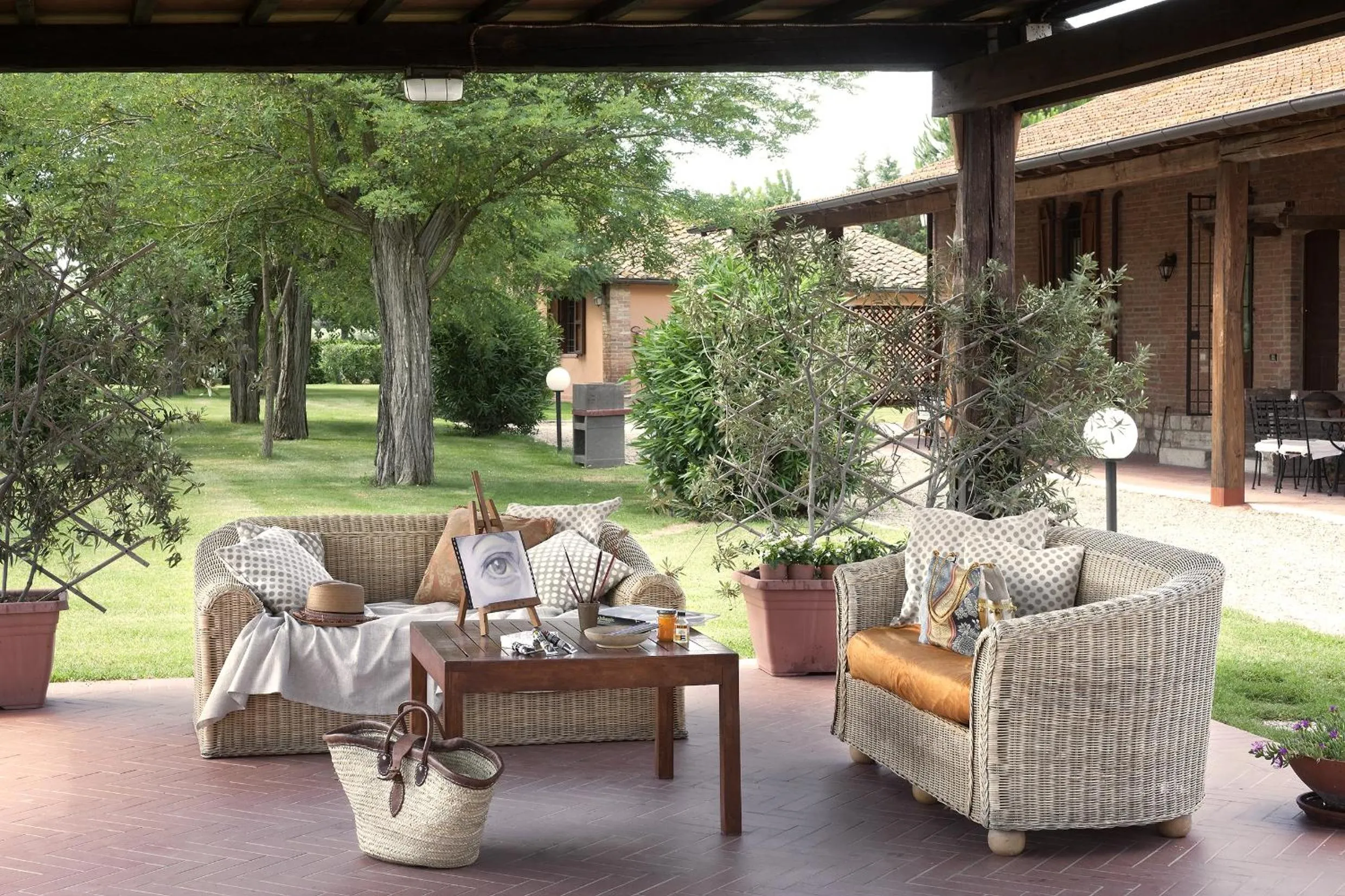 Balcony/Terrace in Fattoria San Lorenzo