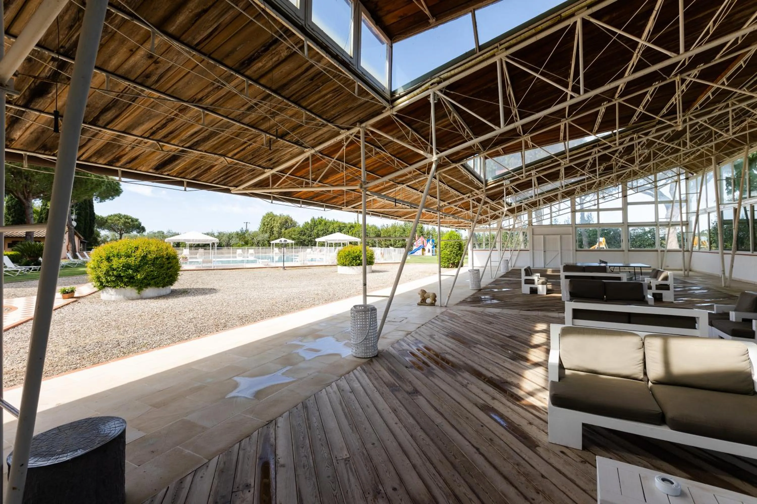 Swimming pool in Fattoria San Lorenzo