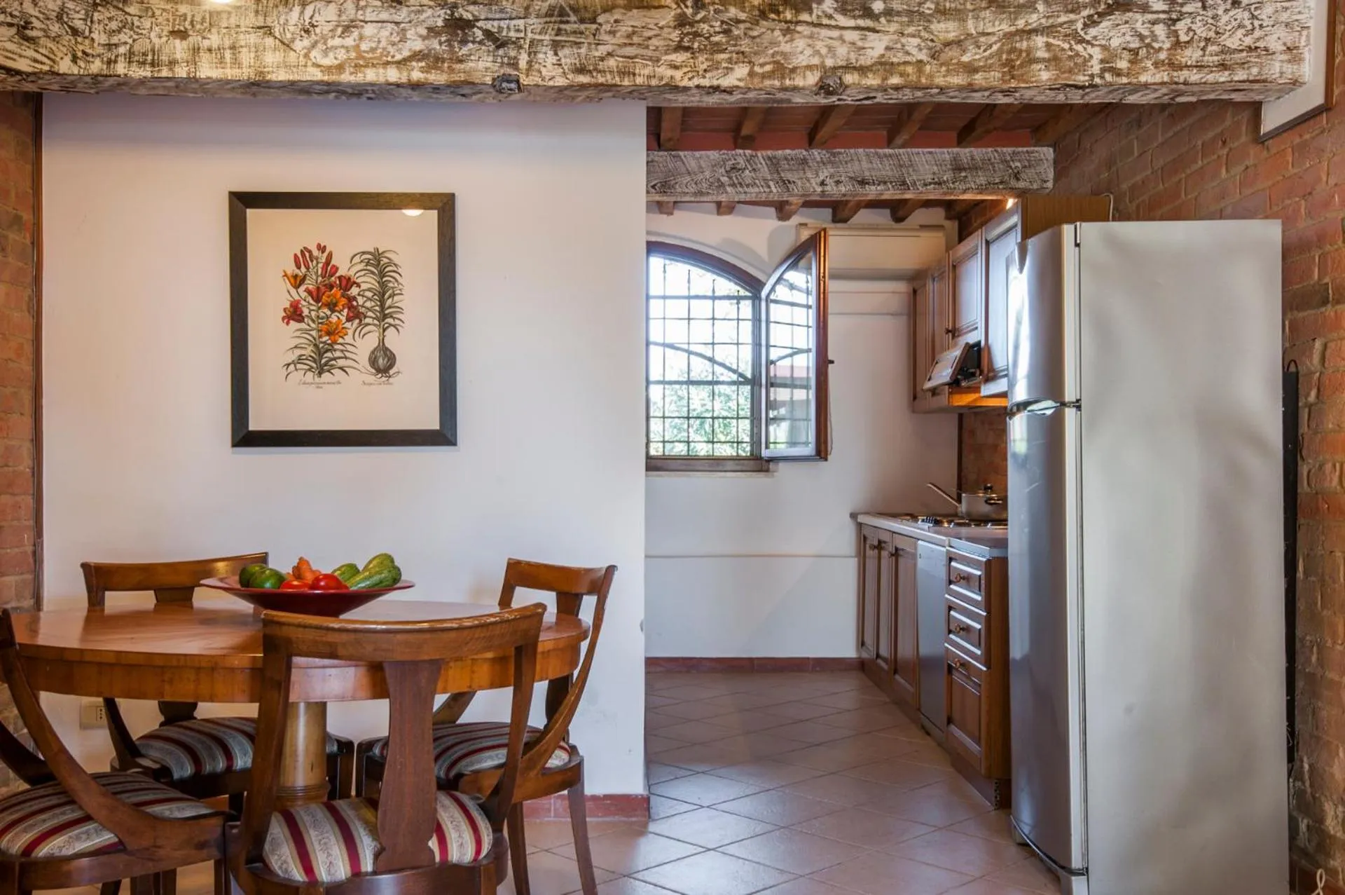 Dining area in Fattoria San Lorenzo
