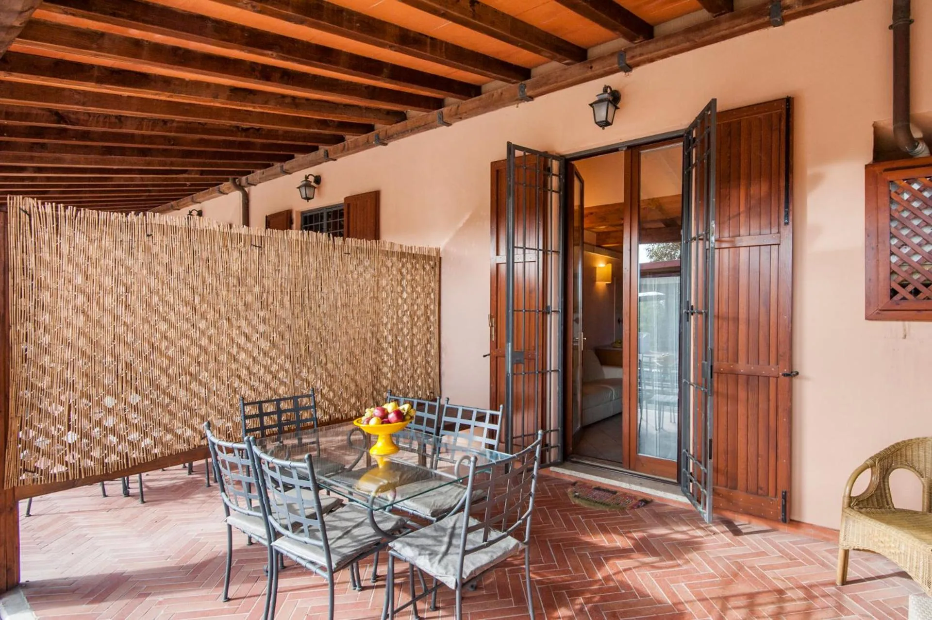 Patio in Fattoria San Lorenzo