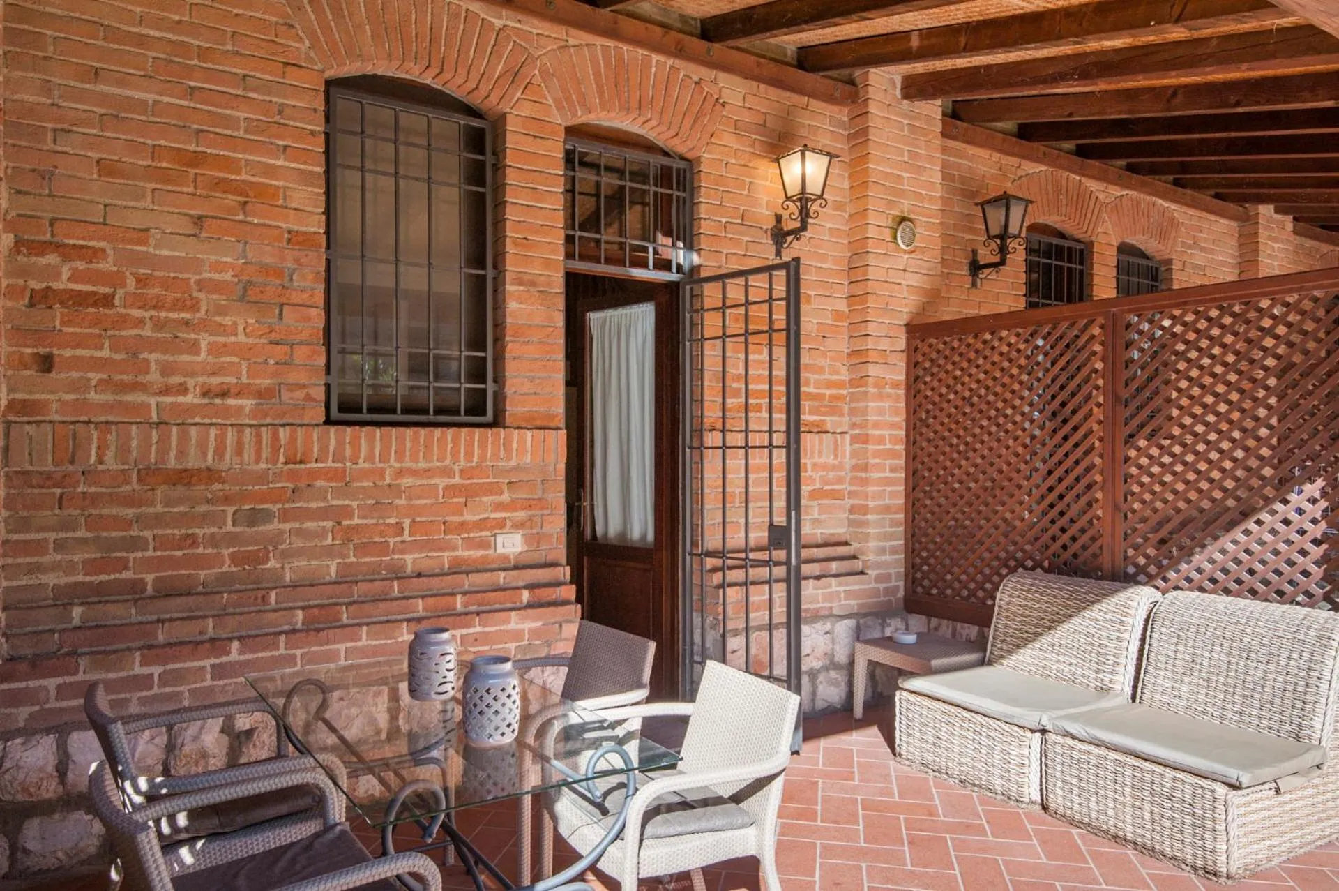 Patio in Fattoria San Lorenzo