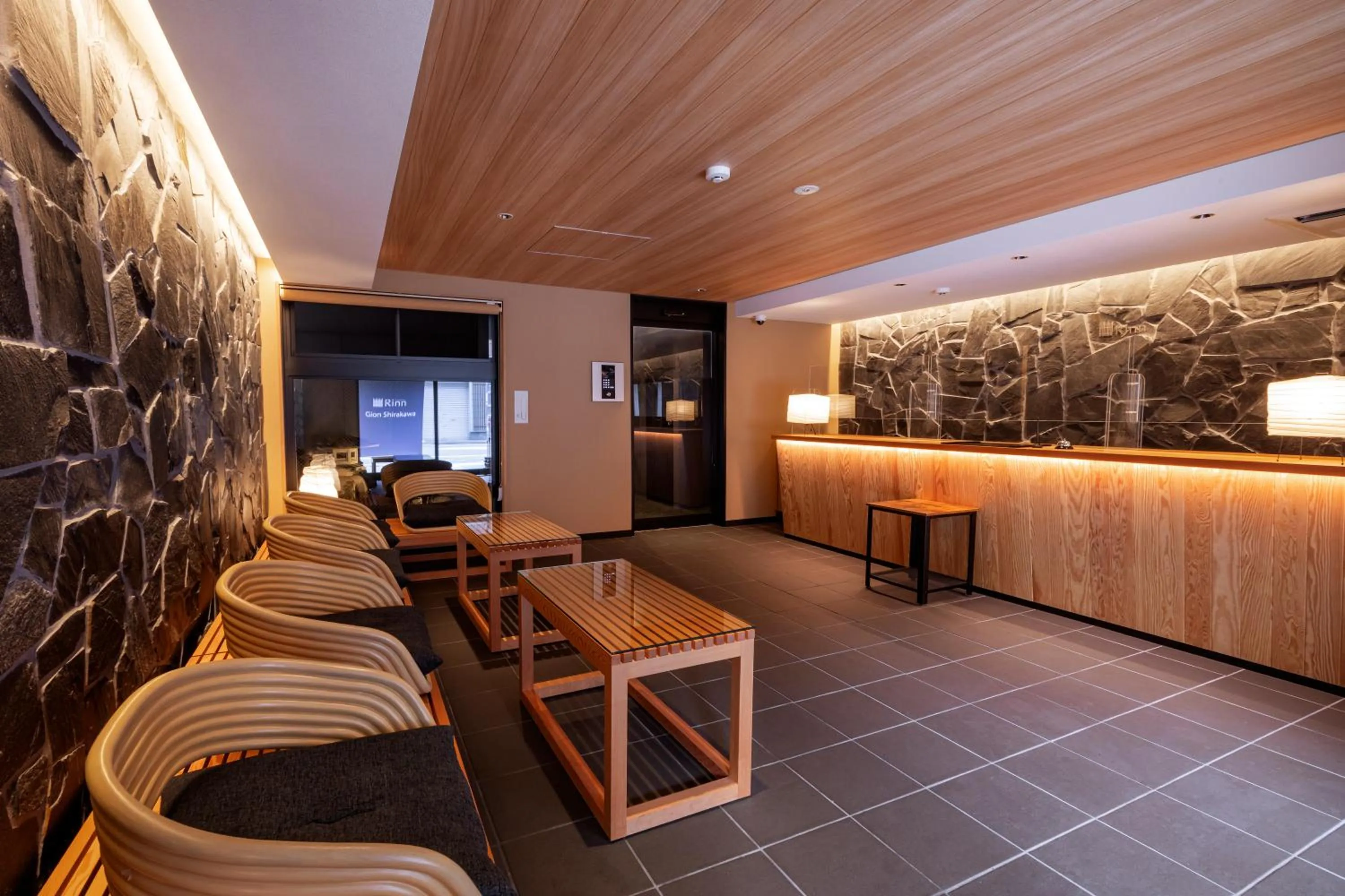 Lobby or reception in Rinn Gion Shirakawa