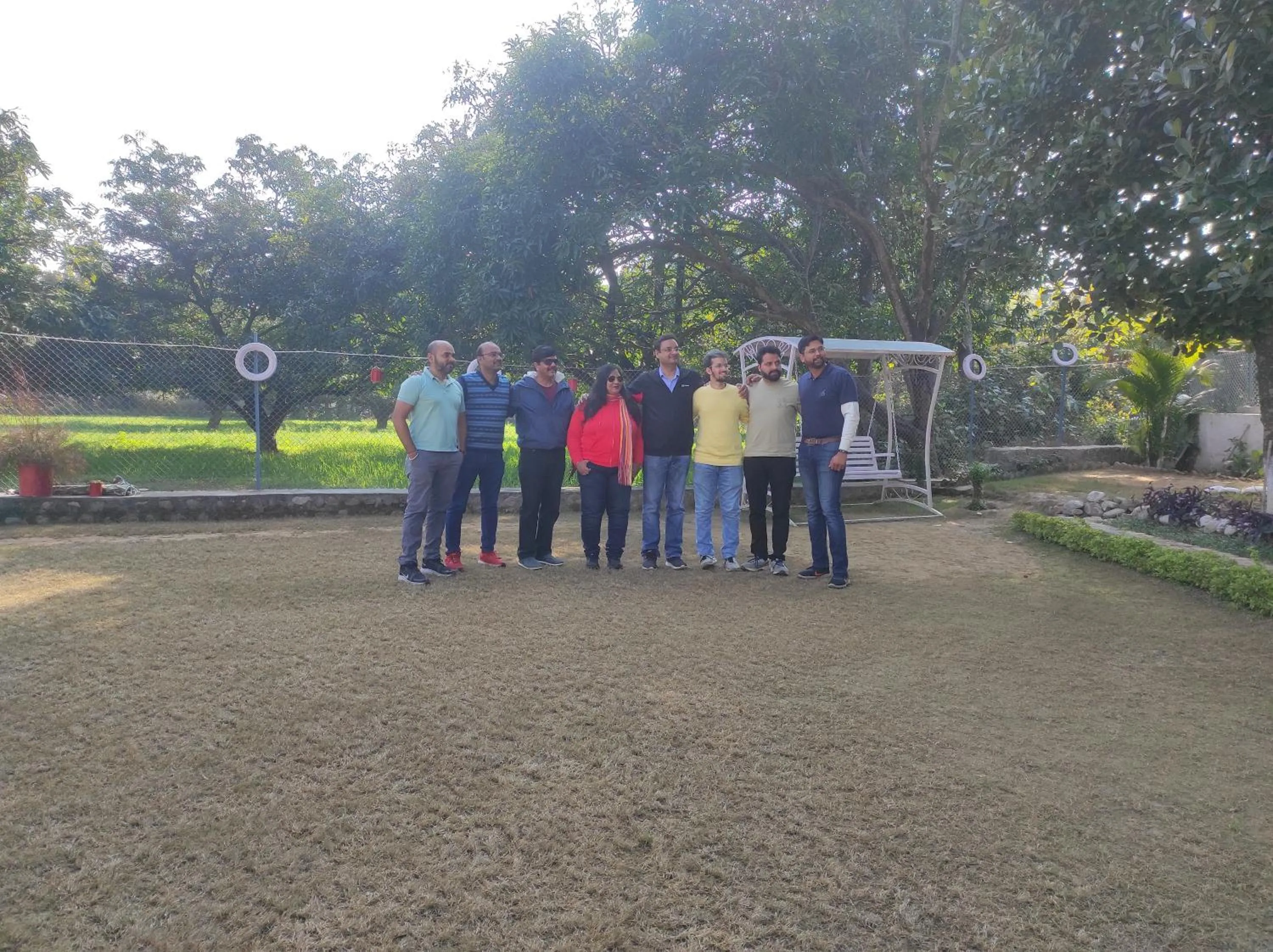 group of guests in Anugraha Homestay