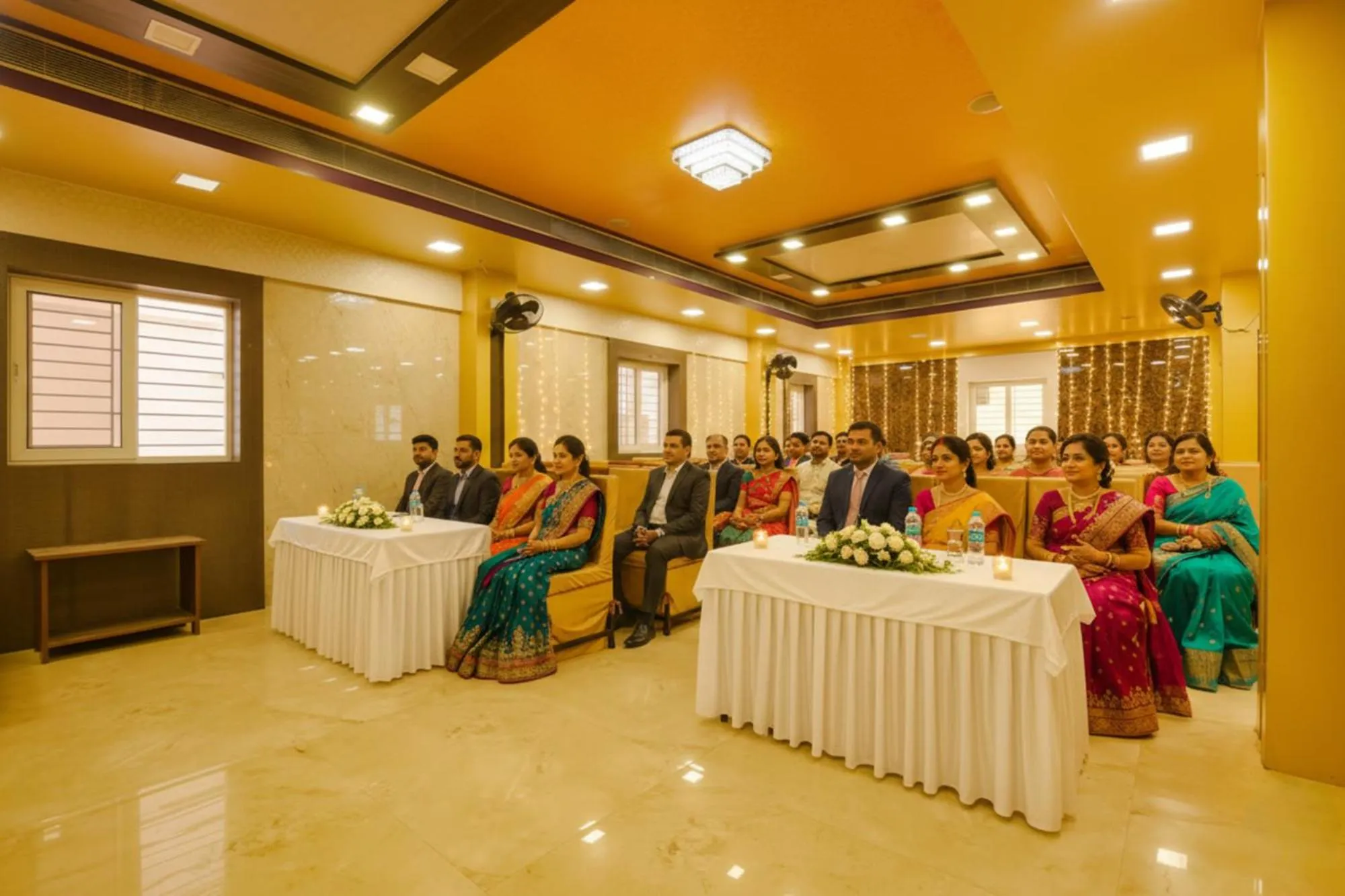 Seating area in FabHotel Vijaylakshmi Stay Inn - Nr Chennai International Airport