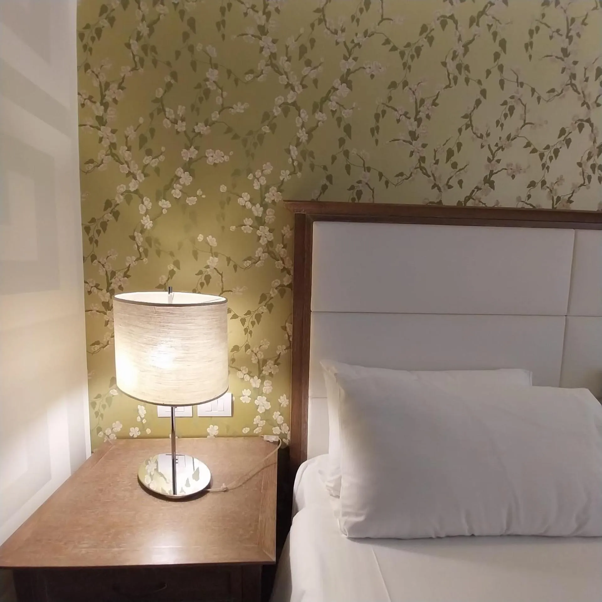 Decorative detail, Bed in Hotel Montreal