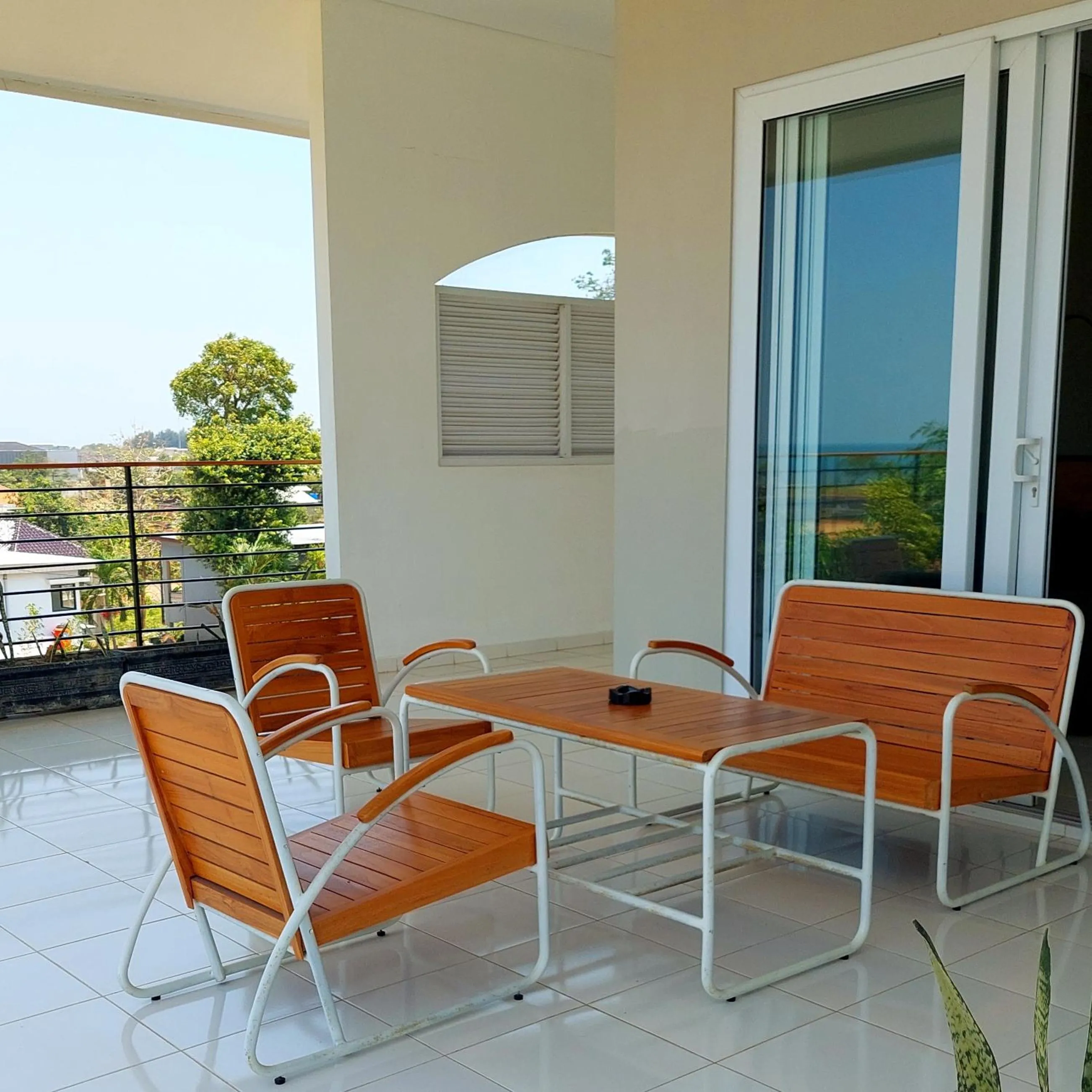 Balcony/Terrace in Garden House Jepara