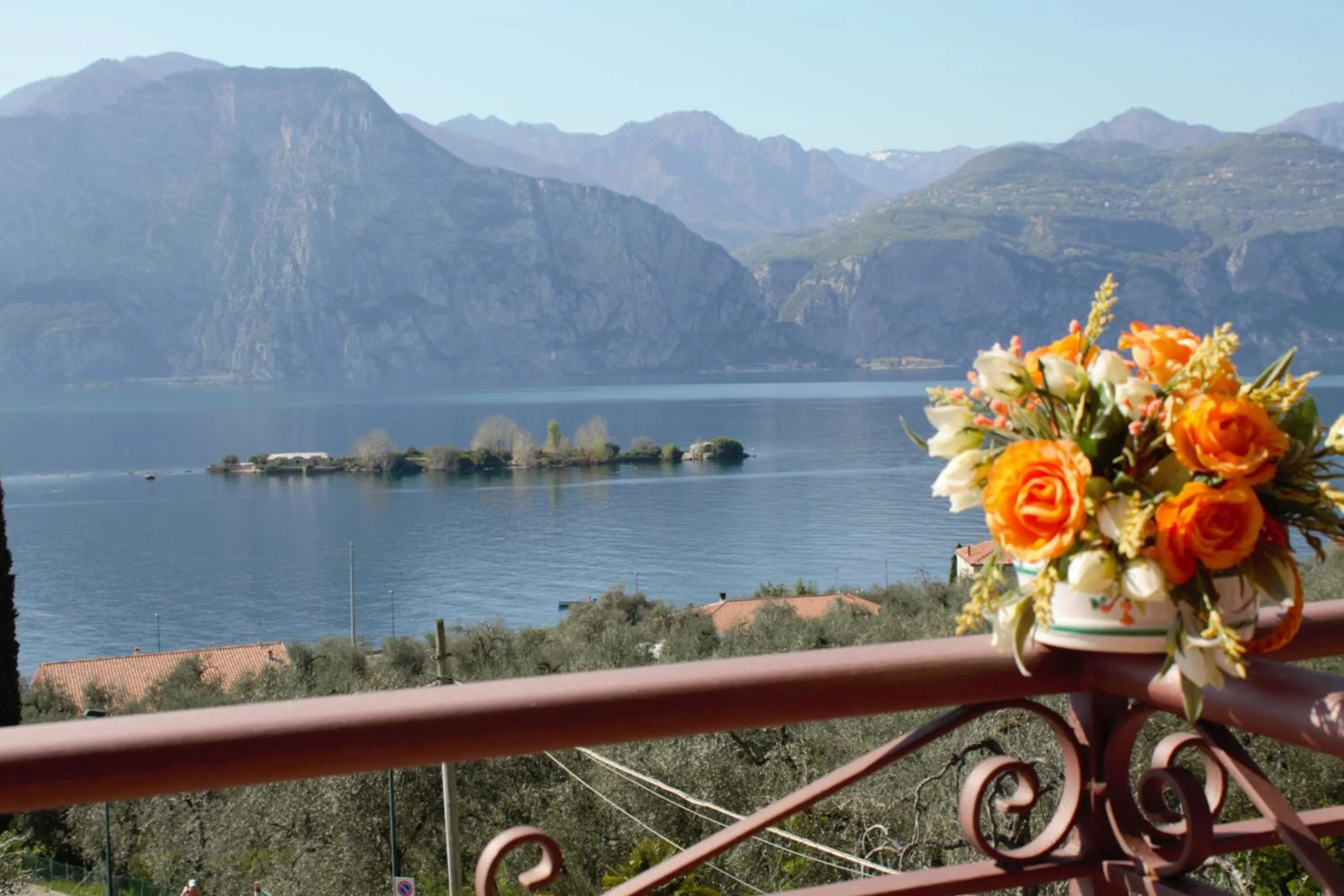 Lake view in Hotel Casa Gagliardi