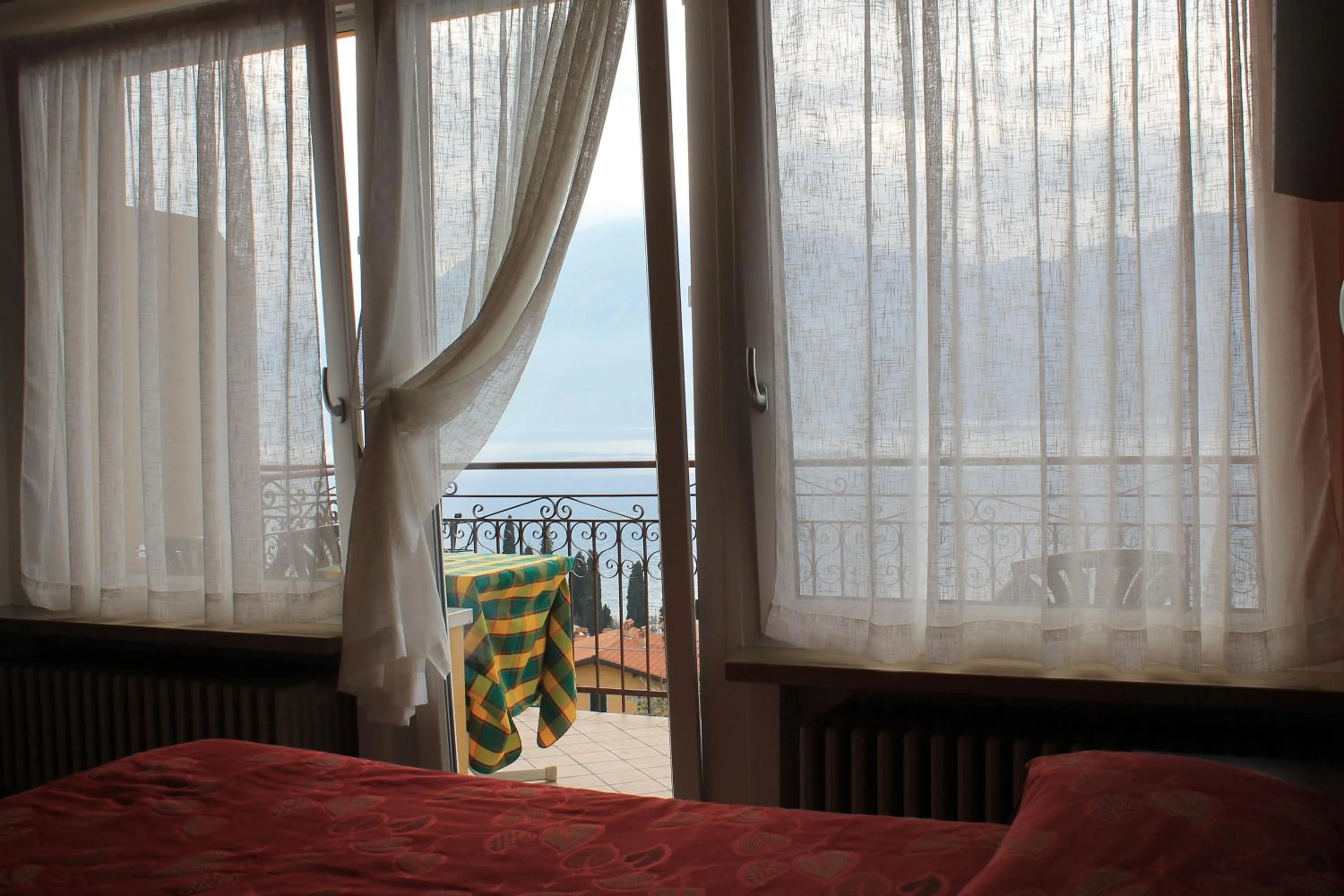 Balcony/Terrace, Bed in Hotel Casa Gagliardi