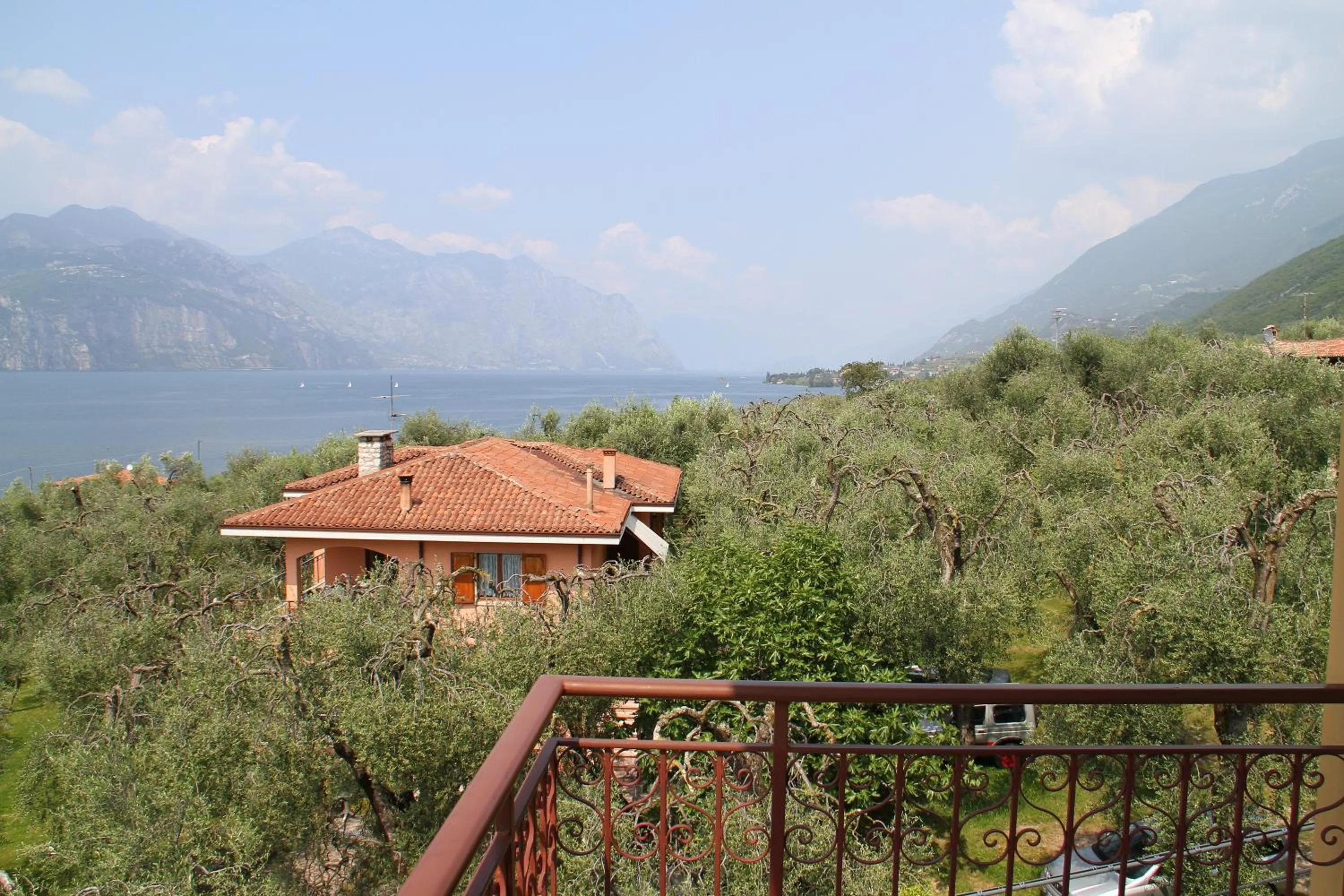 Lake view in Hotel Casa Gagliardi