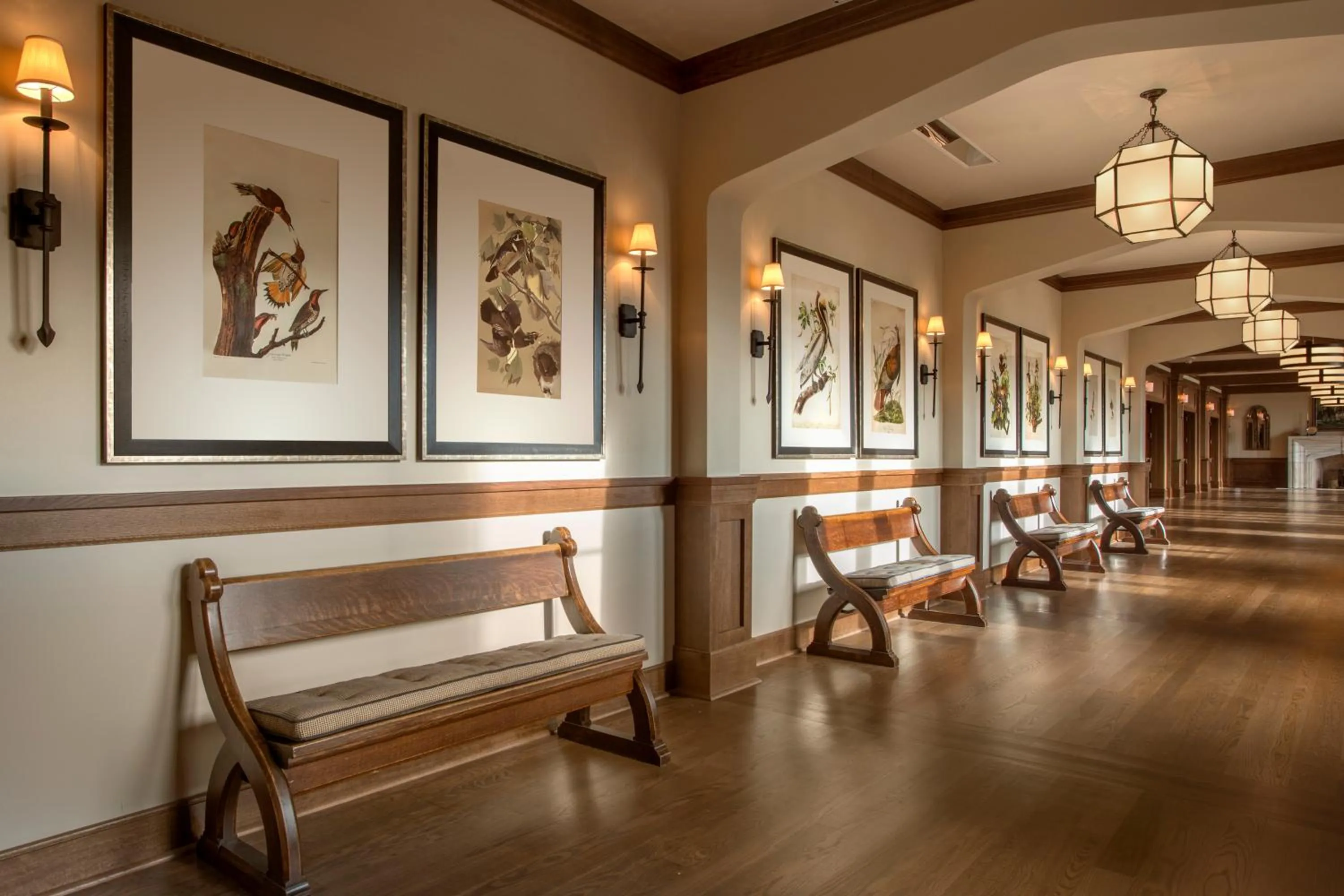 Seating area in The Sewanee Inn