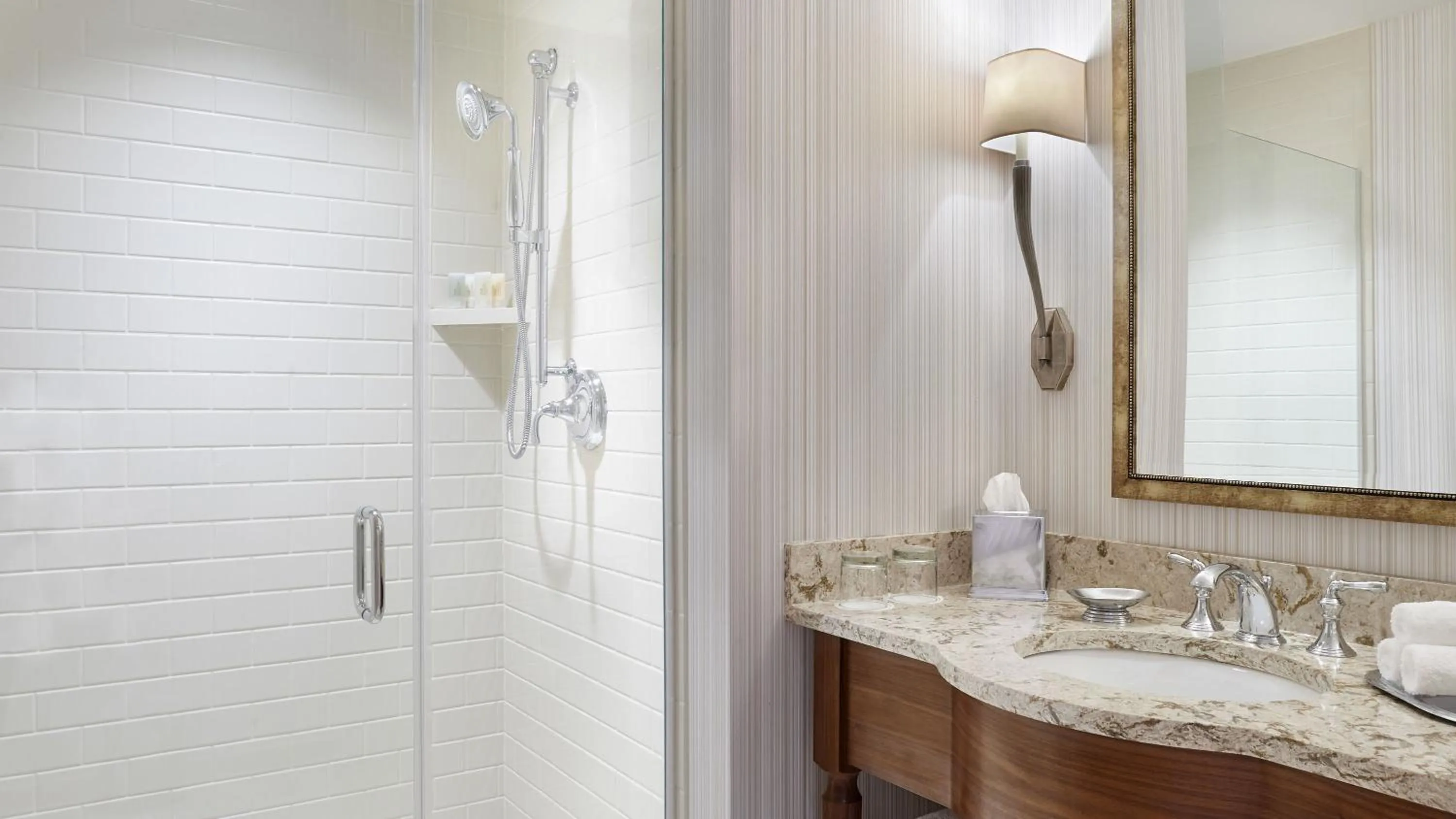 Shower in The Sewanee Inn