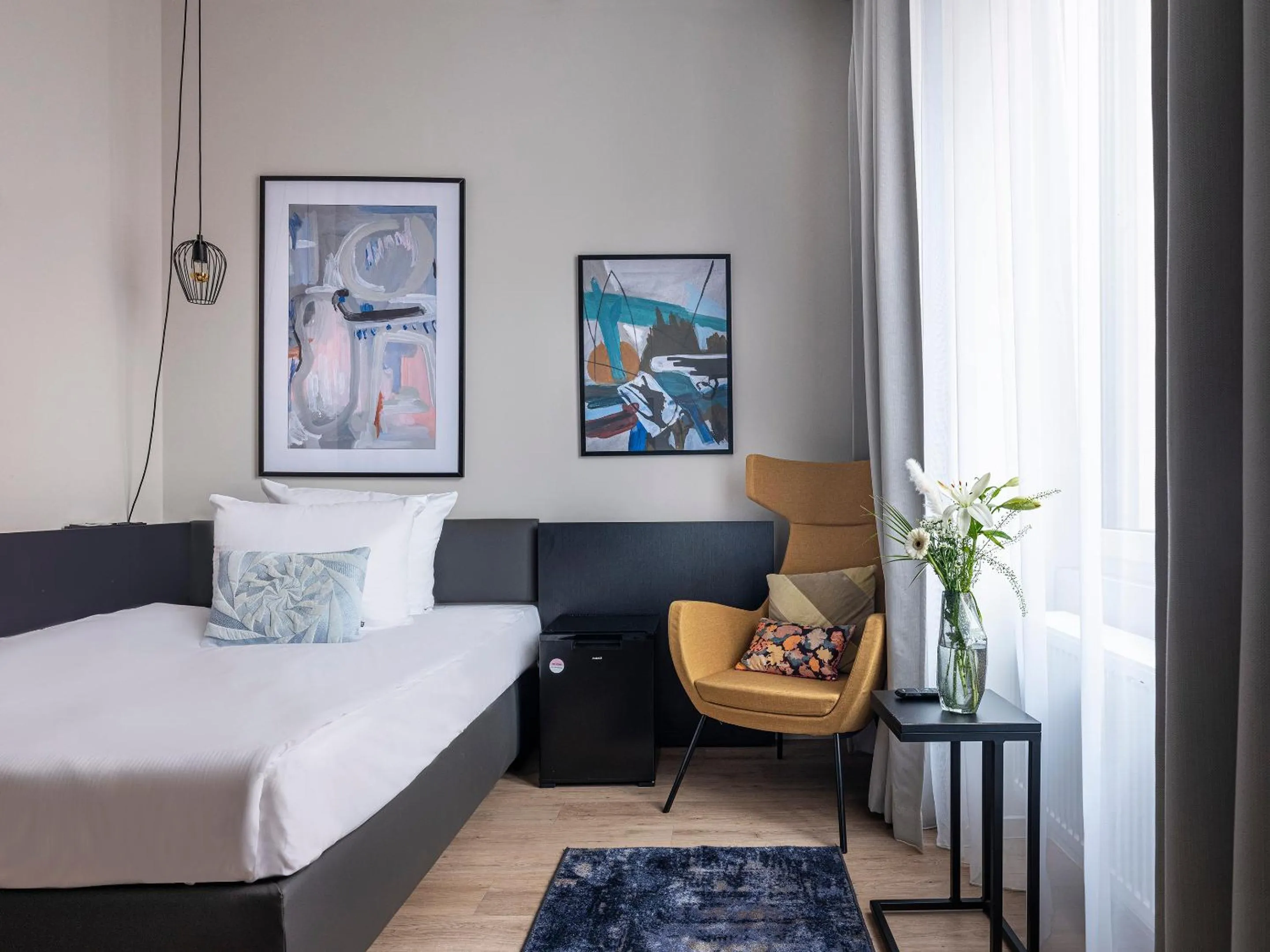 Bed in Numa Frankfurt Bloc