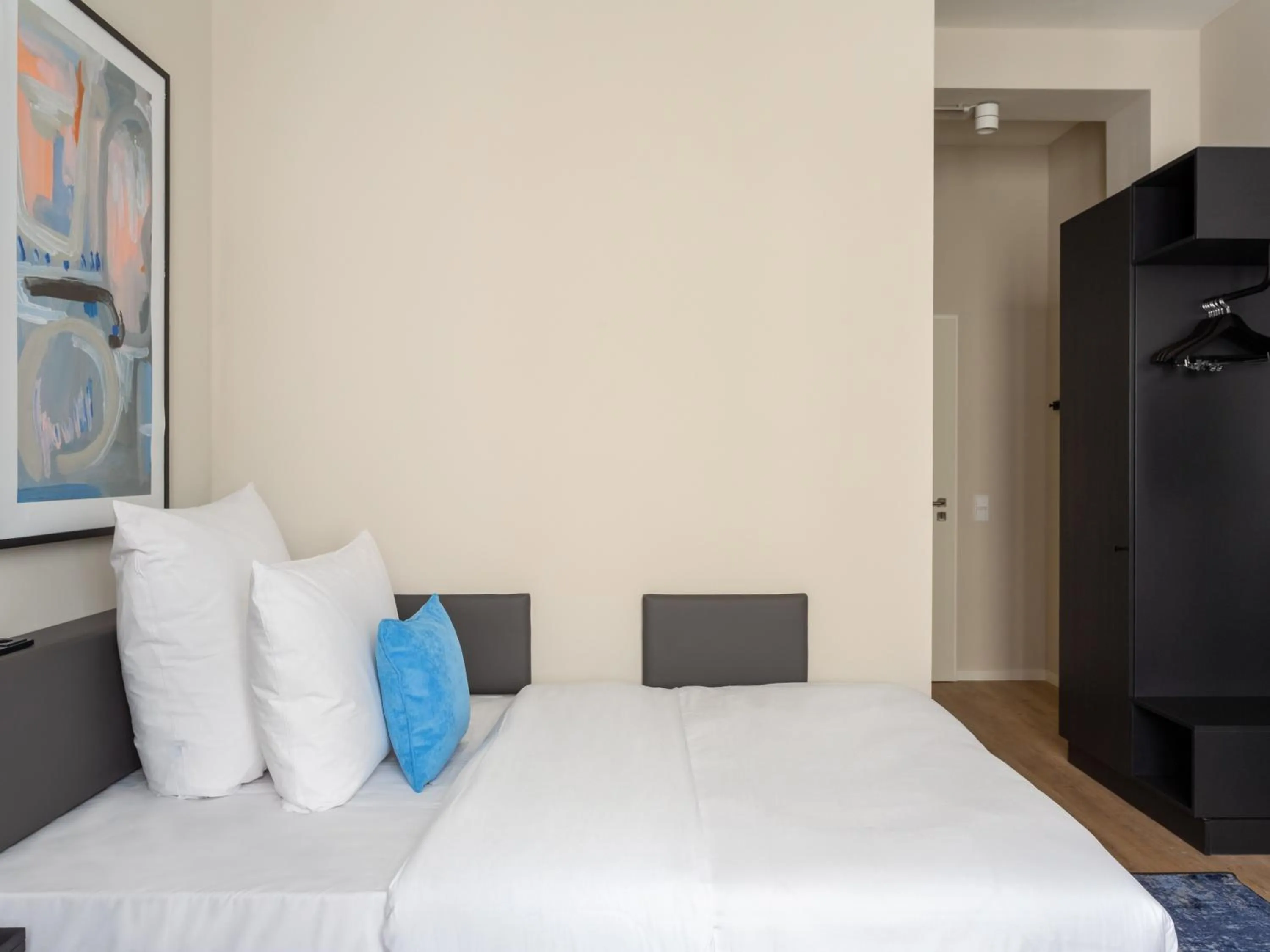 Bed in Numa Frankfurt Bloc