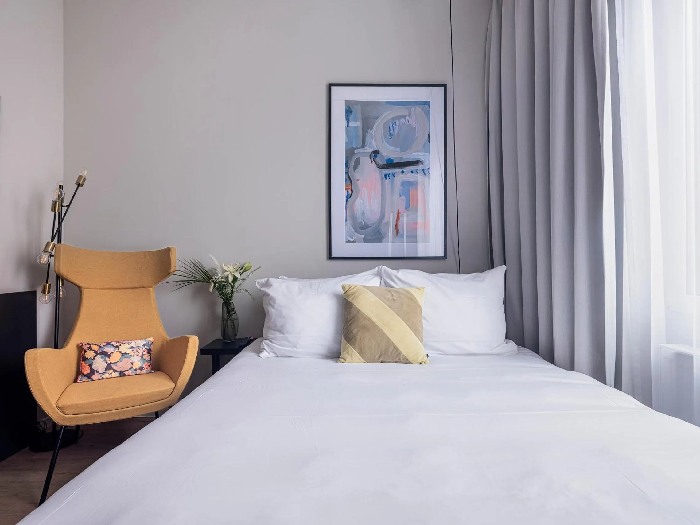 Bed in Numa Frankfurt Bloc