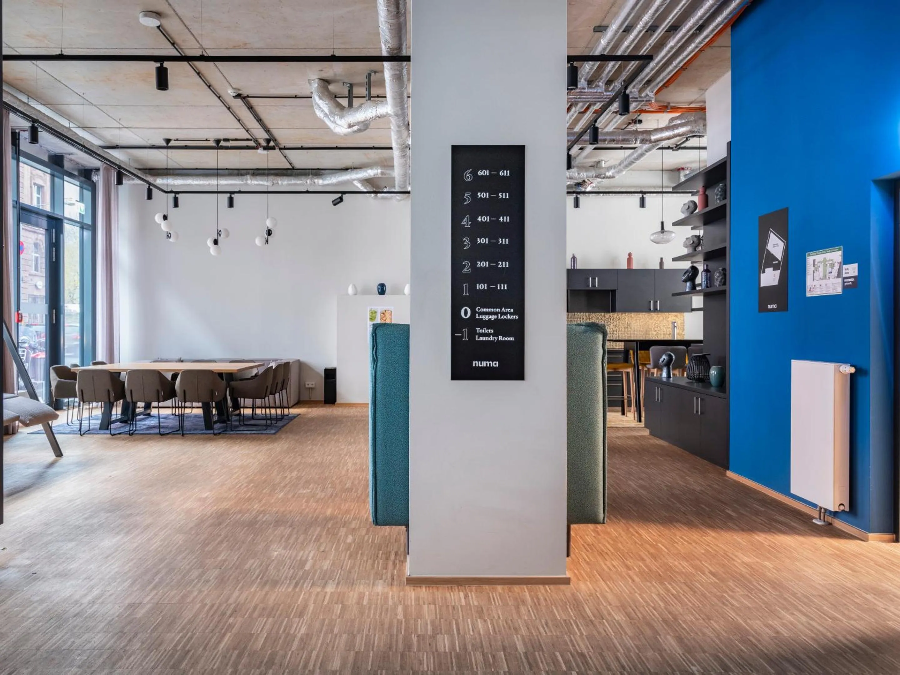 Property building in Numa Frankfurt Bloc